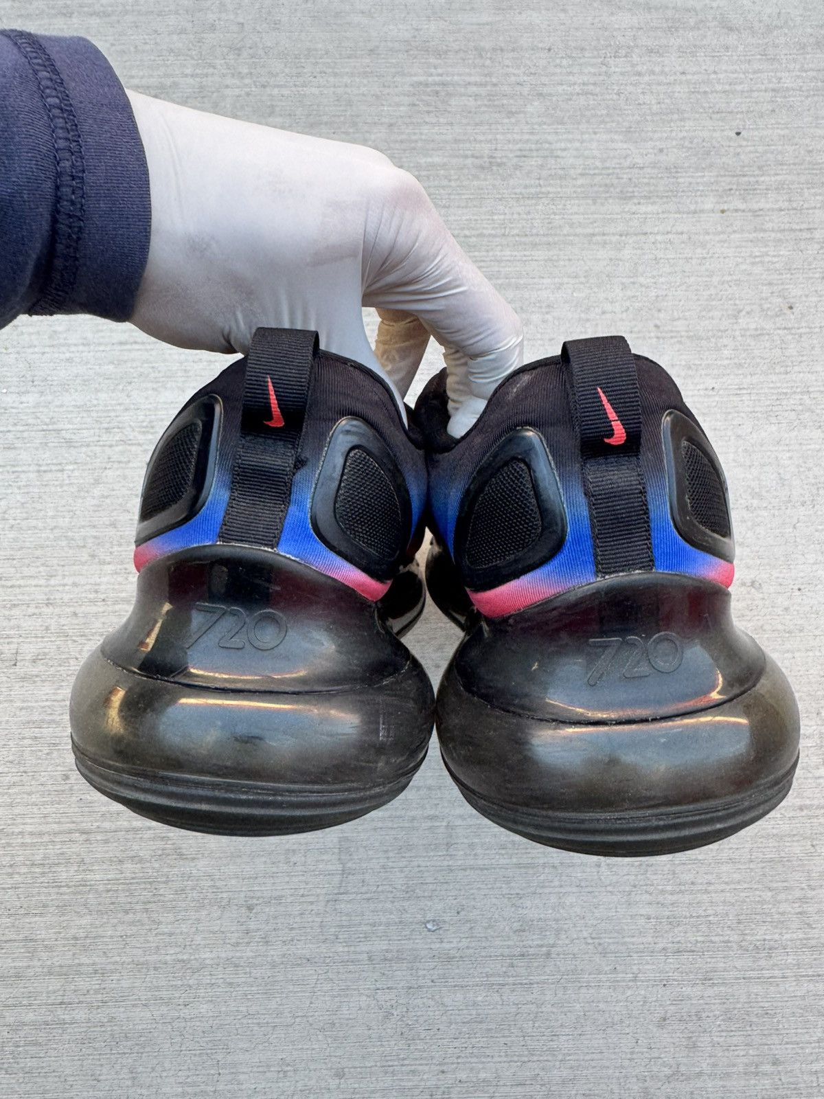 Nike NIKE AIR MAX 270 BLACK FLASH CRIMSON RACER BLUE SIZE 11.5 Size US 11.5 / EU 44-45 - 4 Thumbnail