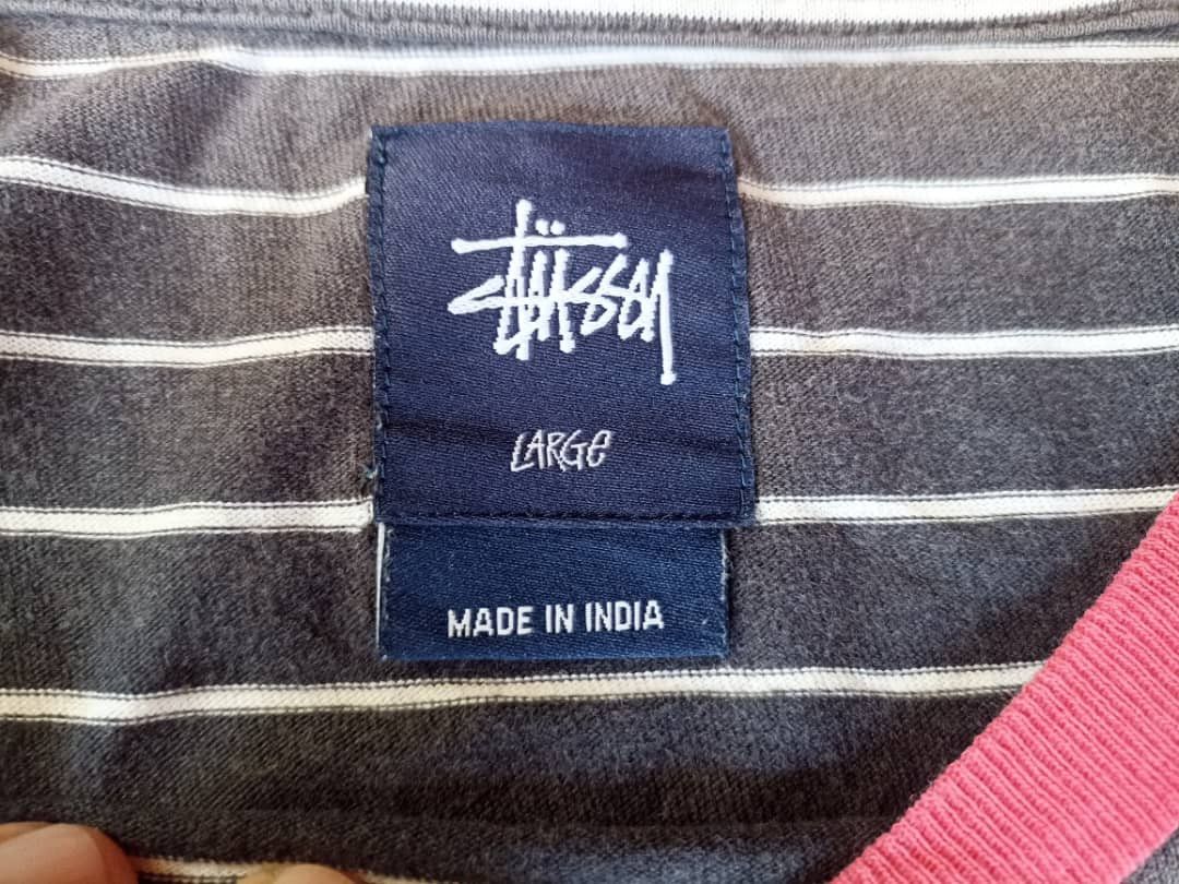 Stussy STUSSY StripeD Shirt Size US L / EU 52-54 / 3 - 9 Thumbnail