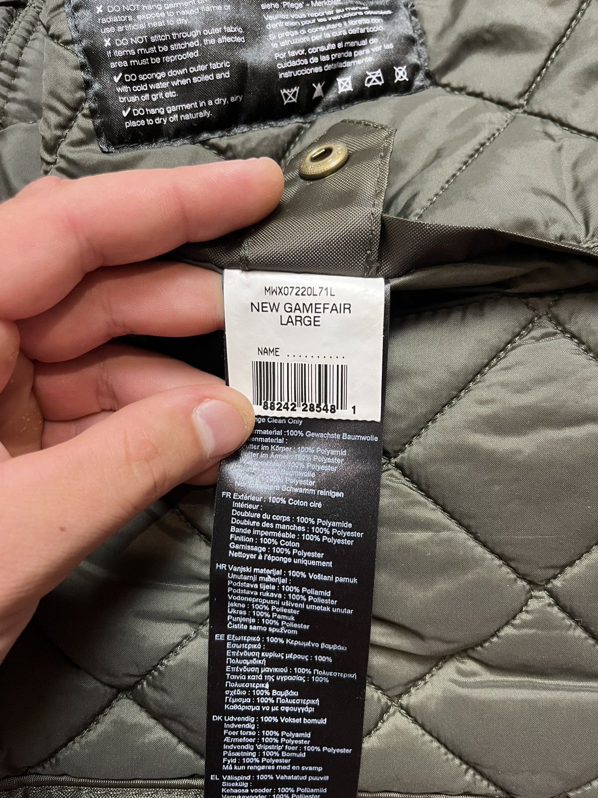 Barbour Barbour New GameFair wax jacket Size US L / EU 52-54 / 3 - 9 Thumbnail