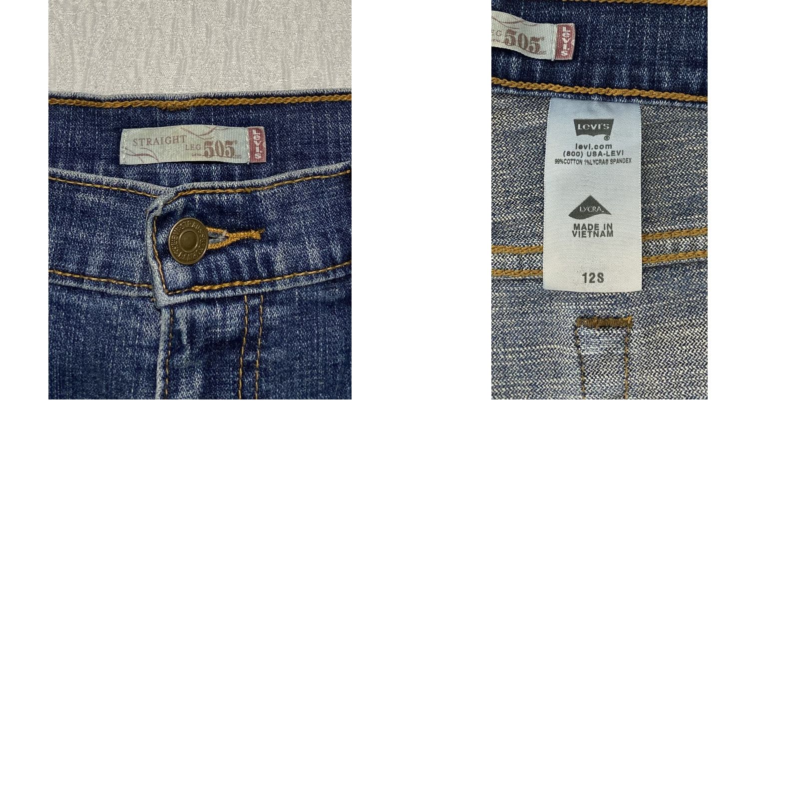 Levi's VINTAGE No (Note: Wait) Size 34" / US 12 / IT 48 - 8 Thumbnail