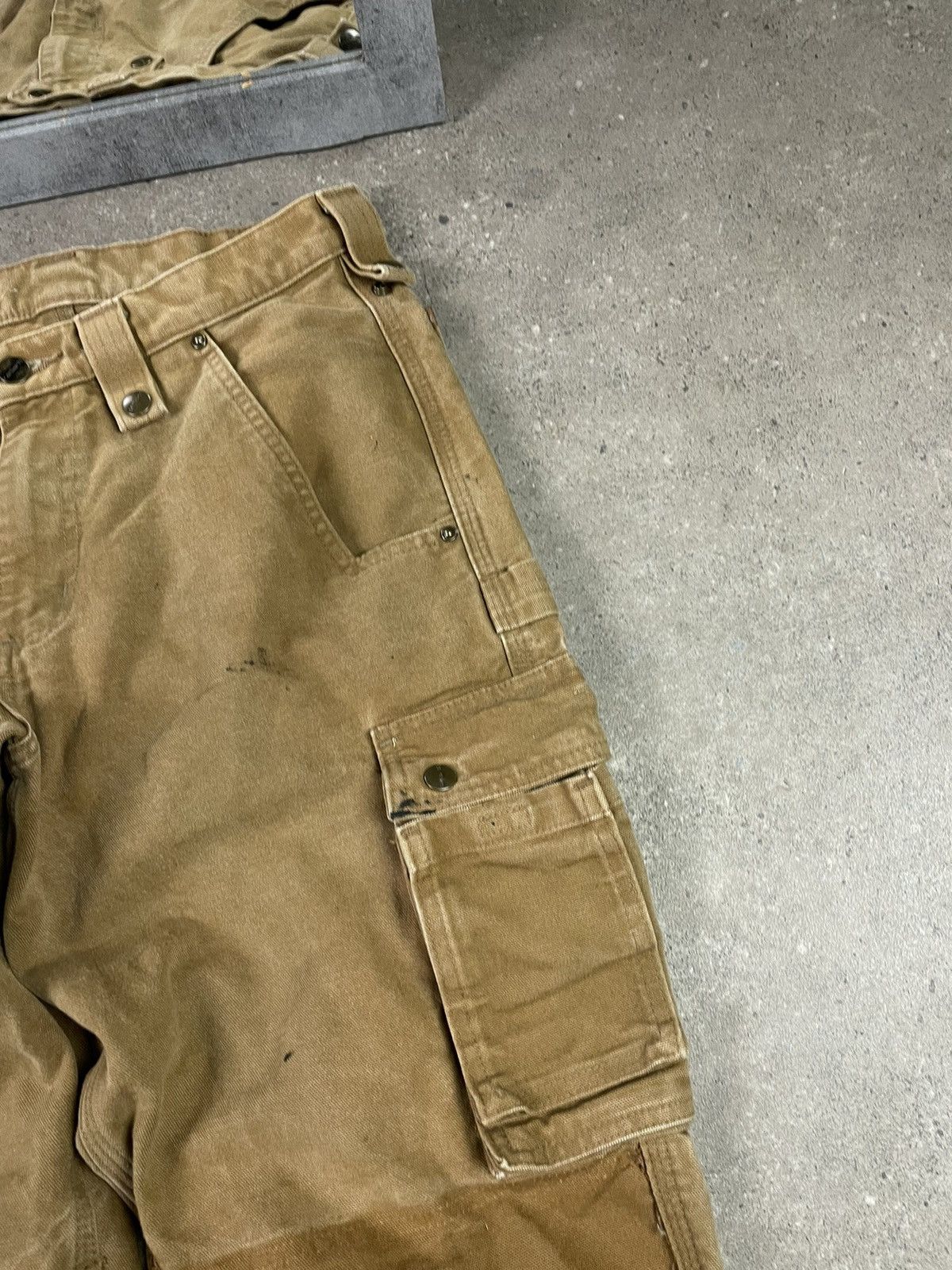 Carhartt × Vintage Vintage Y2K Carhartt Workwear Double Knee Pants Size US 30 / EU 46 - 8 Thumbnail