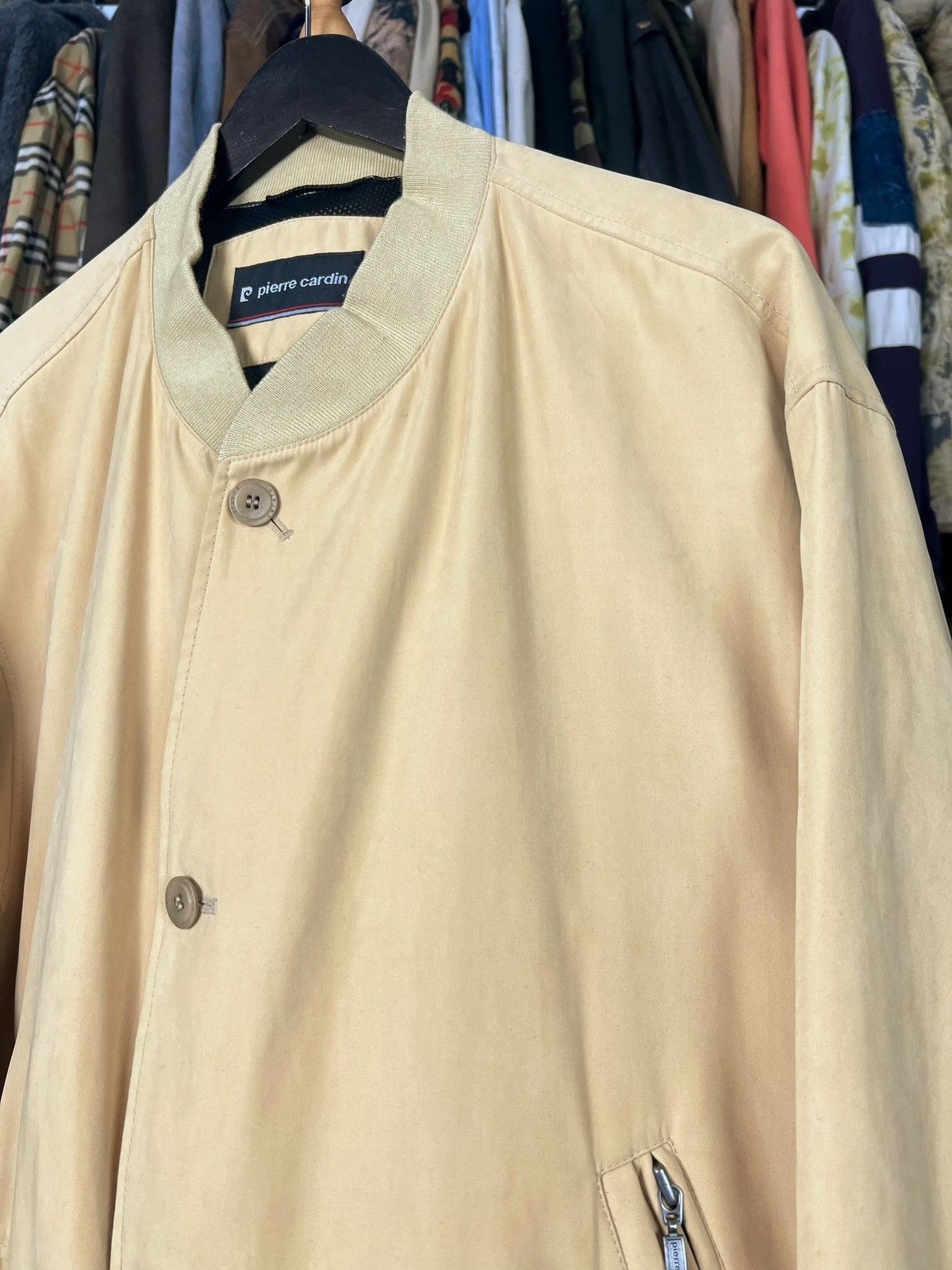 Pierre Cardin Vintage Pierre Cardin Yellow Jacket Size M - L Size US M / EU 48-50 / 2 - 2 Thumbnail