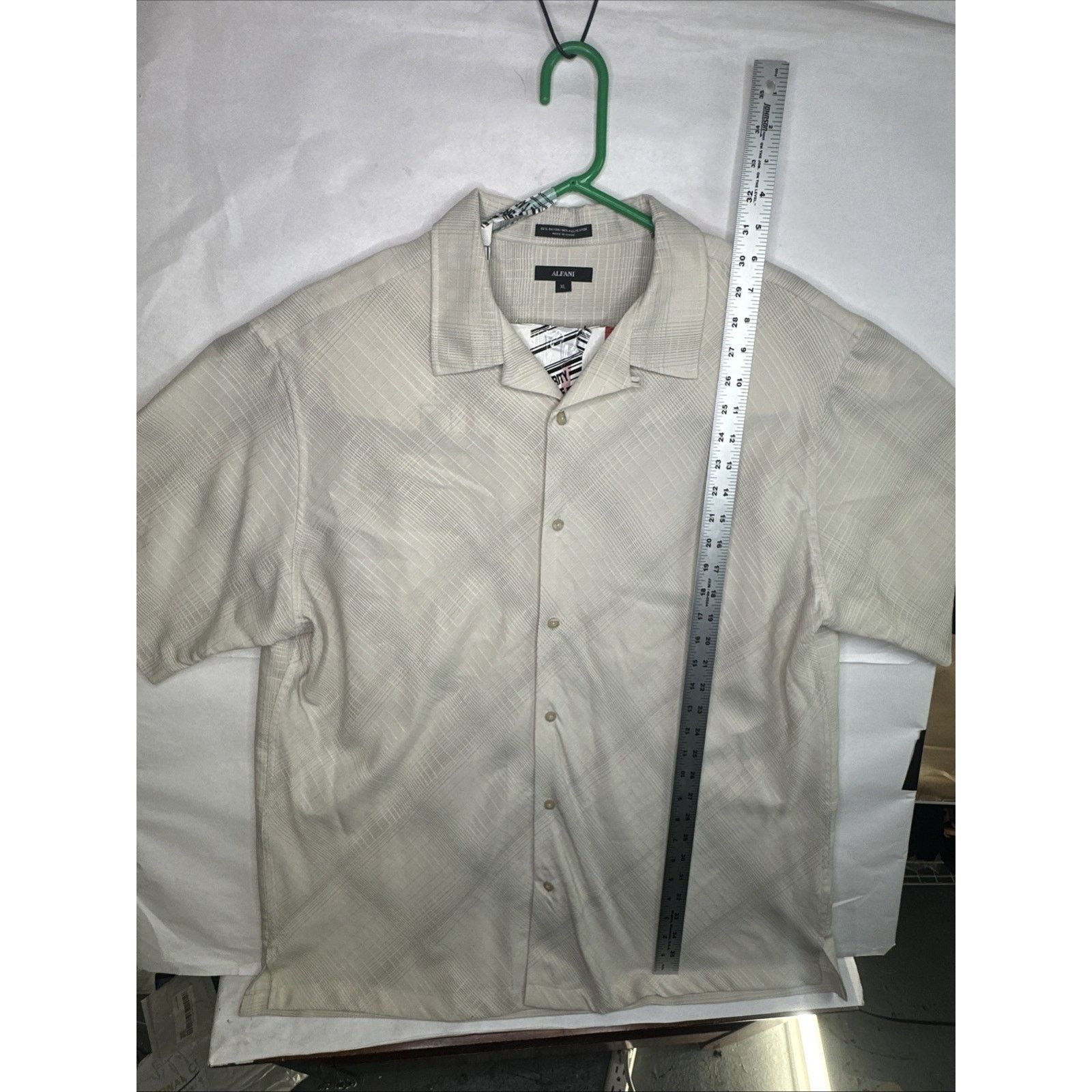 Alfani Alfani Polo Shirt Mens Large Plain Short Sleeve XL Size US XL / EU 56 / 4 - 3 Thumbnail