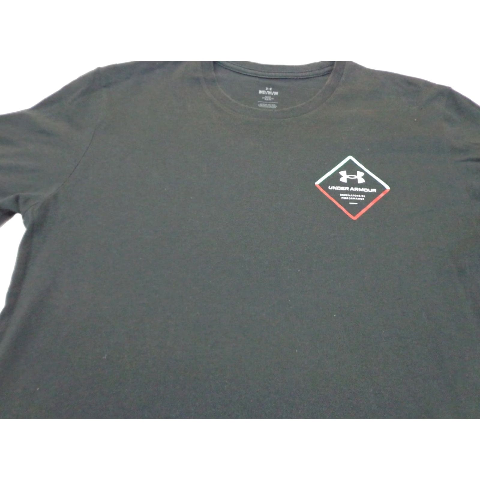 Under Armour Under Armour Originators Of Performance Black T-Shirt Large Loose Mens L Activewear - 2000s? Size US L / EU 52-54 / 3 - 1 Thumbnail