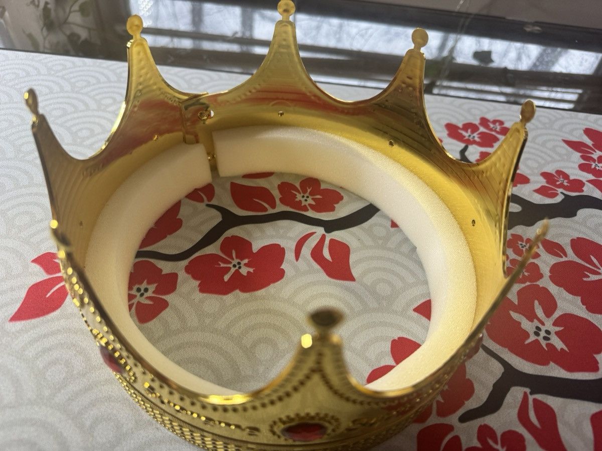 Supreme Supreme Gold Crown Size 40 - 4 Thumbnail