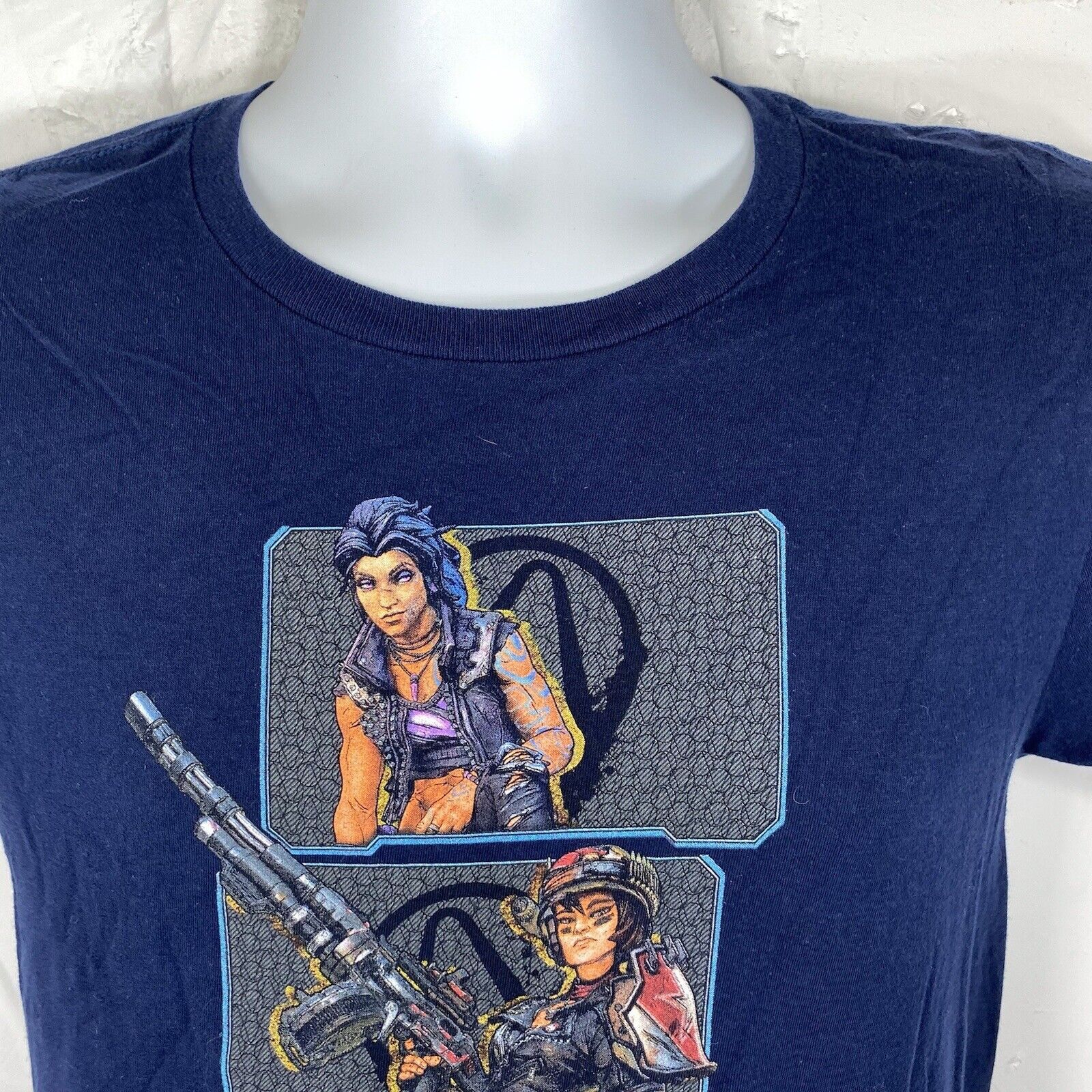 Other Borderlands 3 Vault 2019 Small Graphic T-Shirt Blue Tee S Size US S / EU 44-46 / 1 - 2 Thumbnail