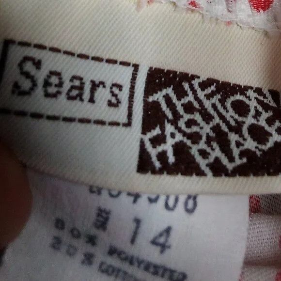Sears Vintage MCM Sears Dots Short Sleeve Button Shirt Blouse Size XL / US 12-14 / IT 48-50 - 3 Thumbnail