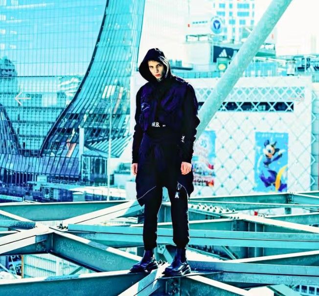 Julius Julius - F/W'19-20 "Divided" Drawstring Jogger Pants Size US 26 / EU 42 - 1 Thumbnail