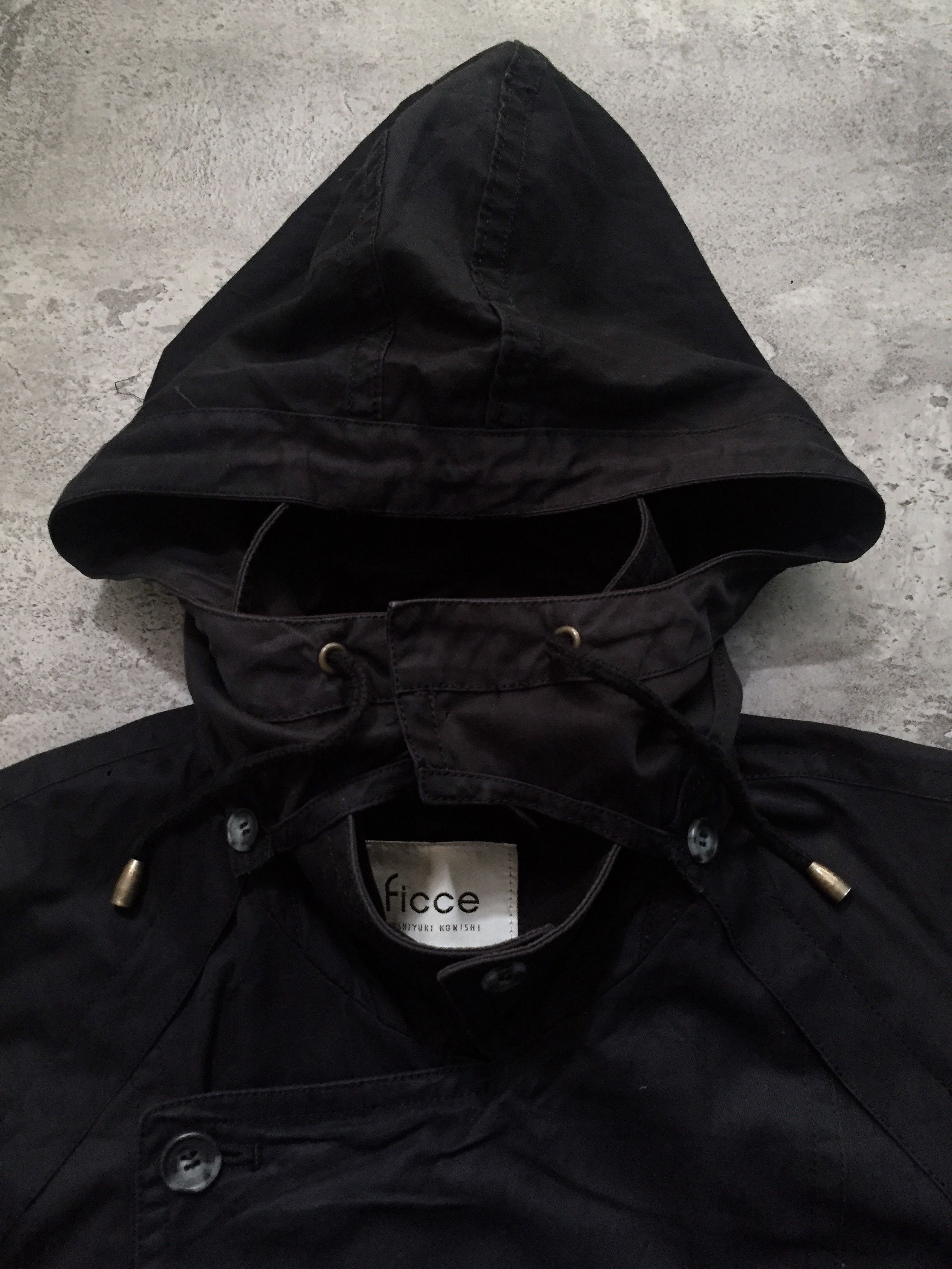 Yoshiyuki Konishi Yoshiyuki Konishi Ficce Multi Zipp Attached Hood Jacket M-L Size US M / EU 48-50 / 2 - 2 Thumbnail