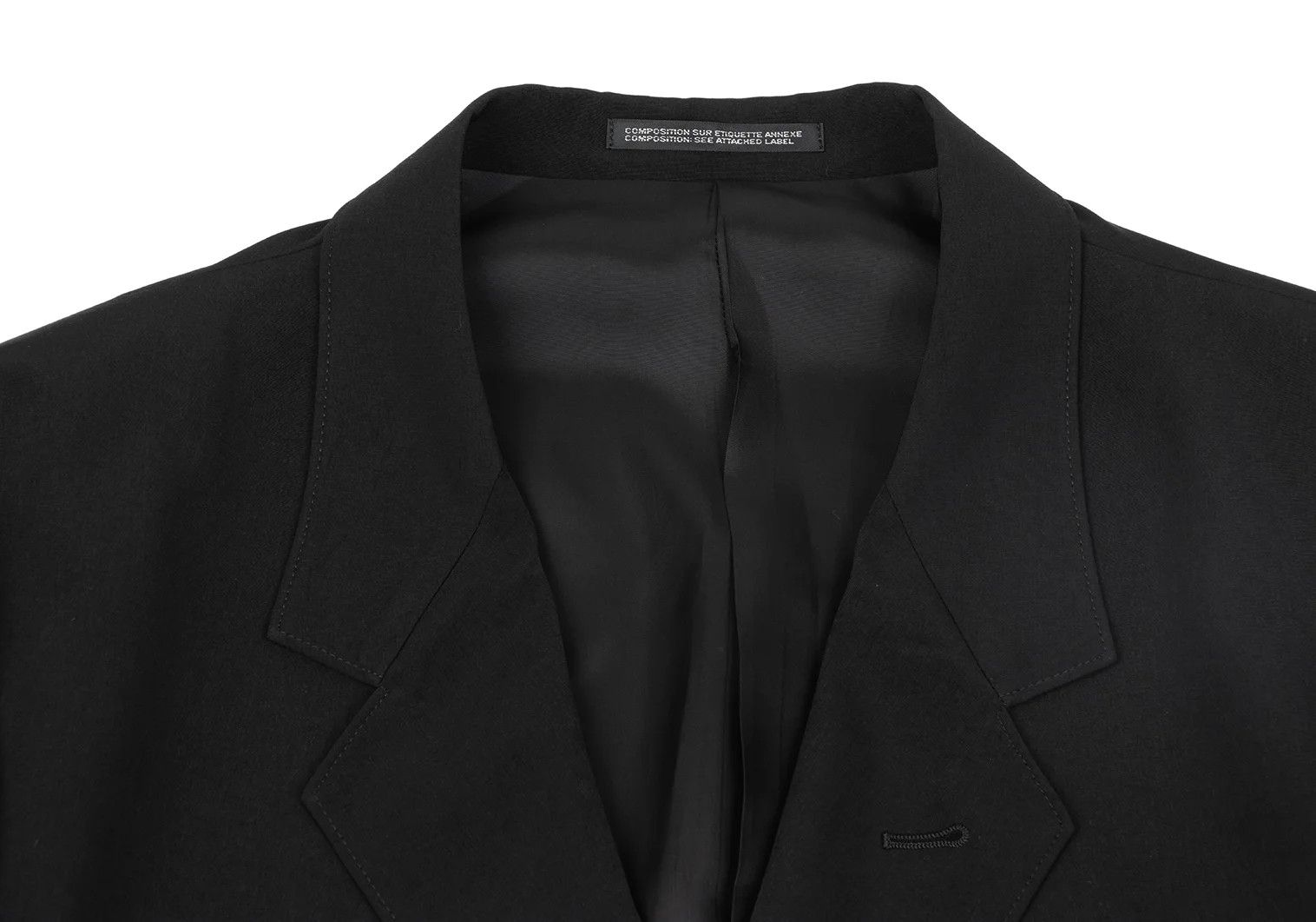 Yohji Yamamoto Yohji Yamamoto Crepe De Chine Pocket Design Jacket Size US XL / EU 56 / 4 - 3 Thumbnail