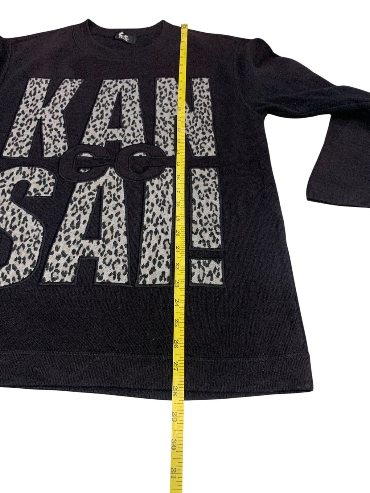 Kansai Yamamoto Rare Vintage 90's CC Kansai Yamamoto Big Logo Sweatshirt Size US M / EU 48-50 / 2 - 8 Thumbnail
