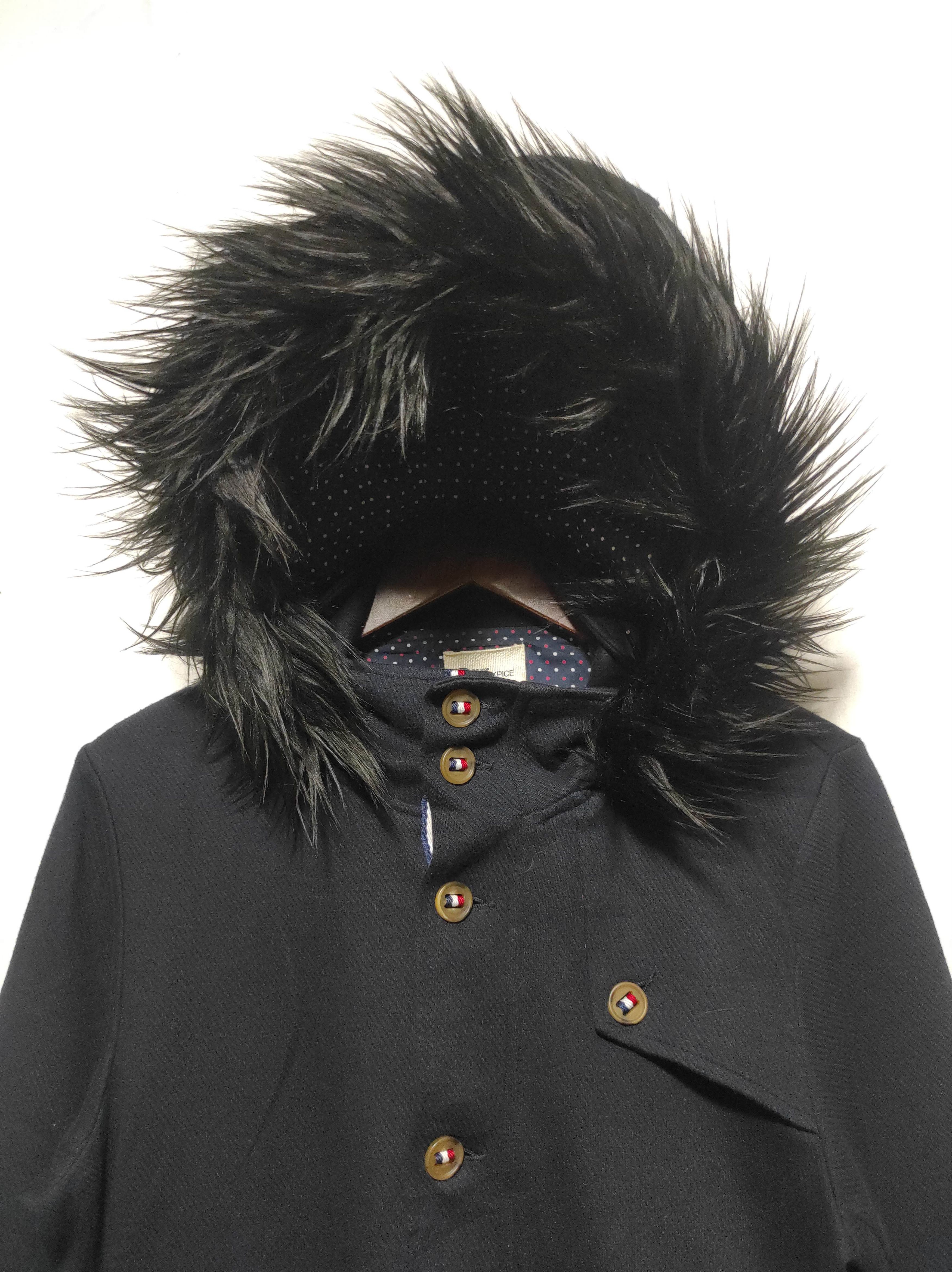 If Six Was Nine TKMIXPICE Button Fur Hoodie Ifsixwasnine Lgb Style Size US S / EU 44-46 / 1 - 5 Thumbnail