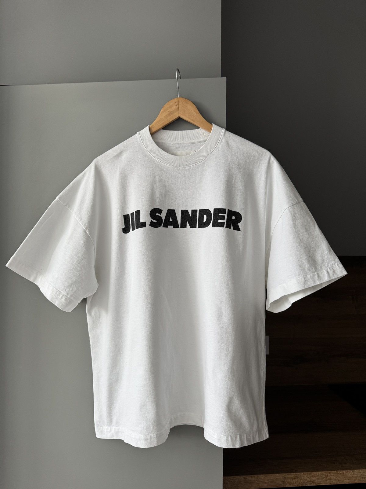 Jil Sander Heavy Cotton Logo T-shirt
