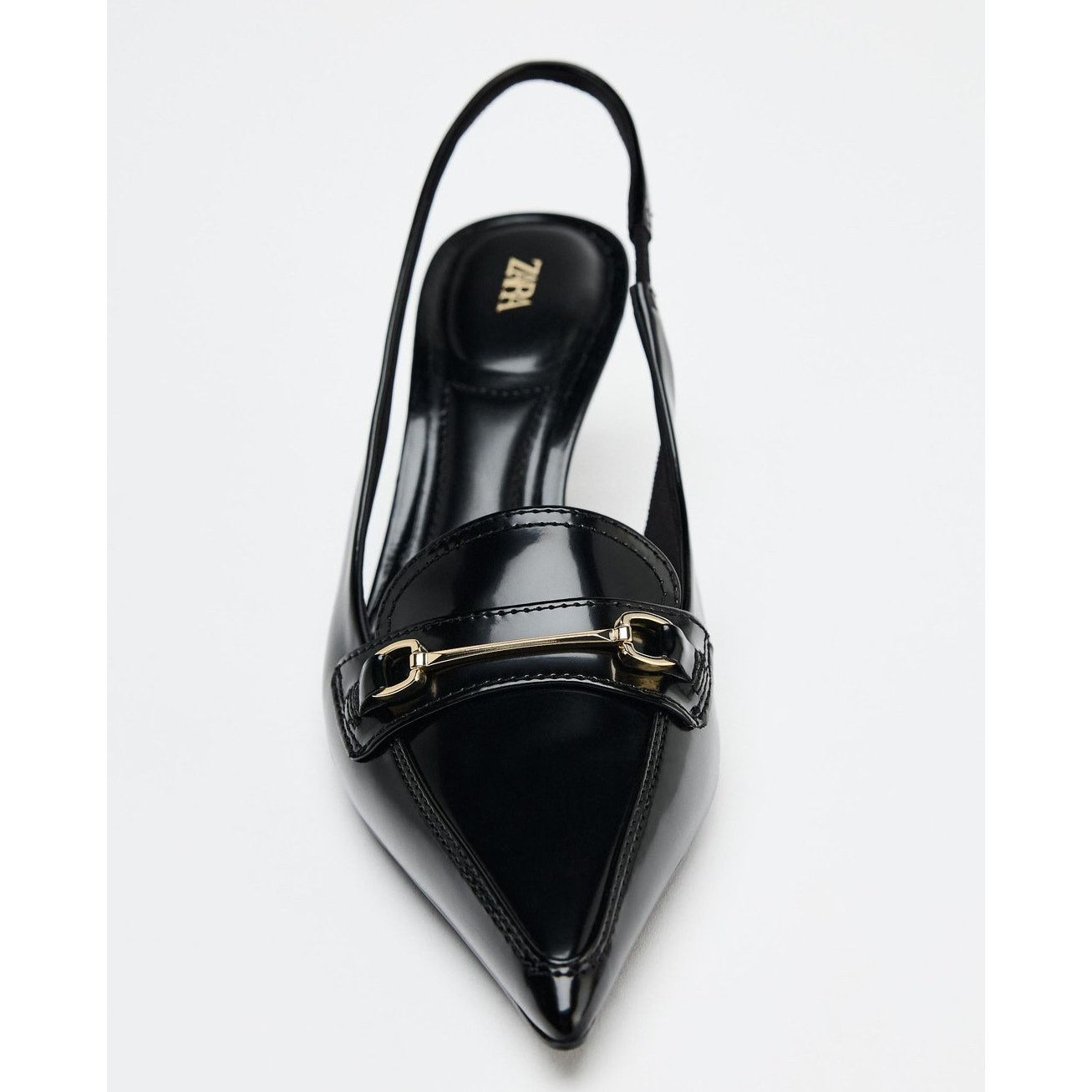 Zara RARE!!! ZARA Embellished Slingback Shoes NWT Size US 9 / IT 39 - 17 Thumbnail