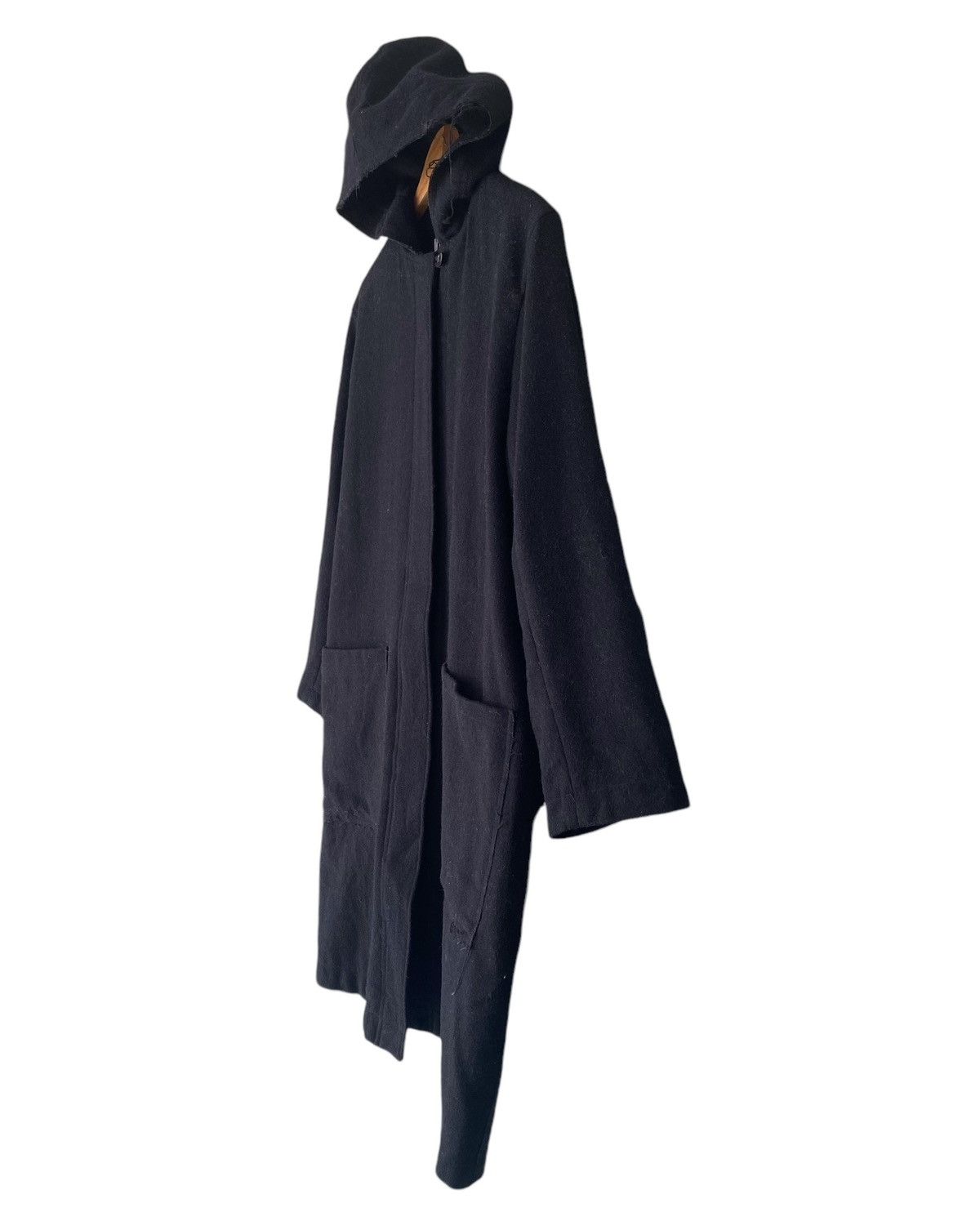 Margaret Howell MARGARET HOWELL Wool Hoodie Button Parka Size US M / EU 48-50 / 2 - 7 Thumbnail