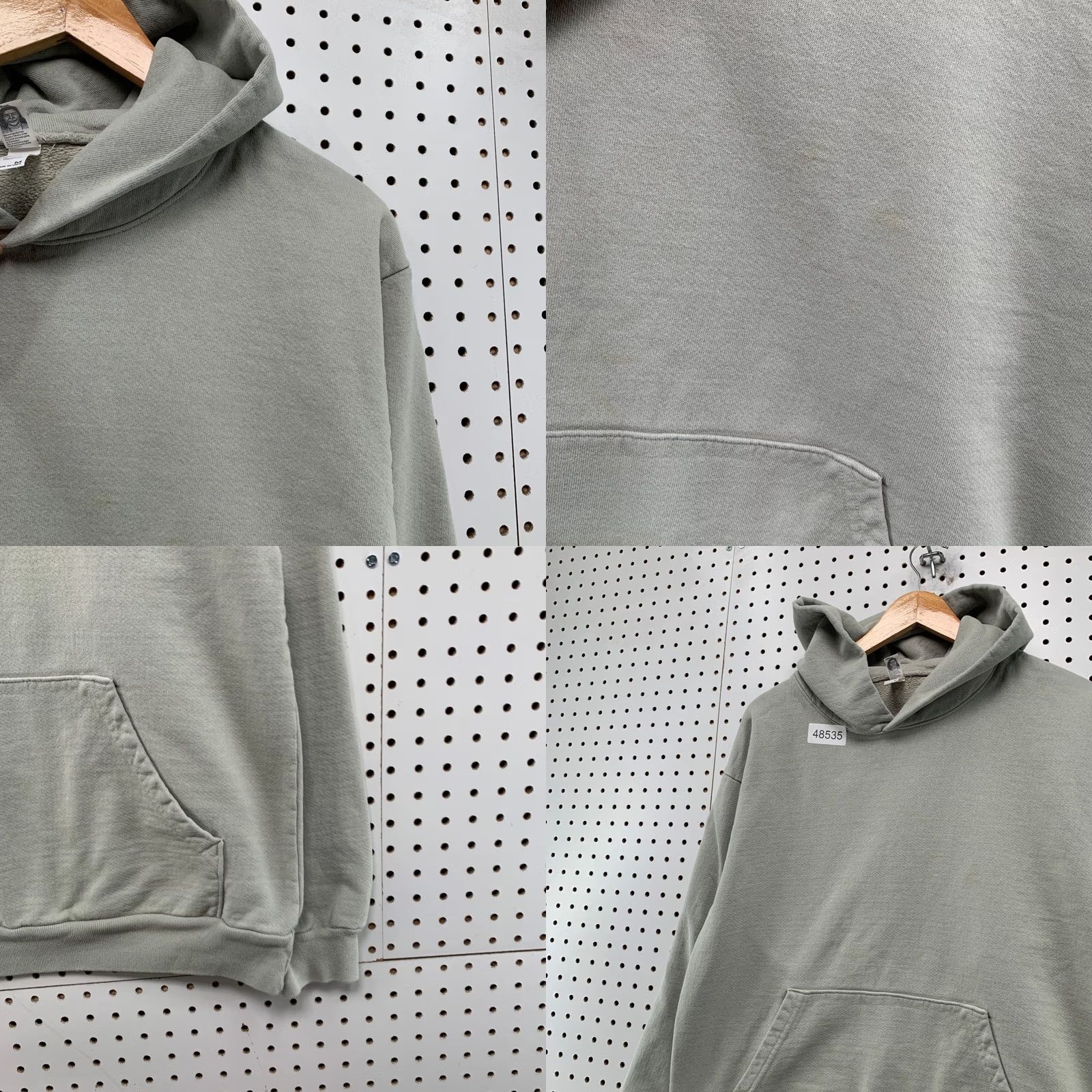 Los Angeles Apparel Los Angeles Apparel Hoodie Mens Medium Sage Green Heavy Fleece 14oz USA Size US M / EU 48-50 / 2 - 8 Thumbnail
