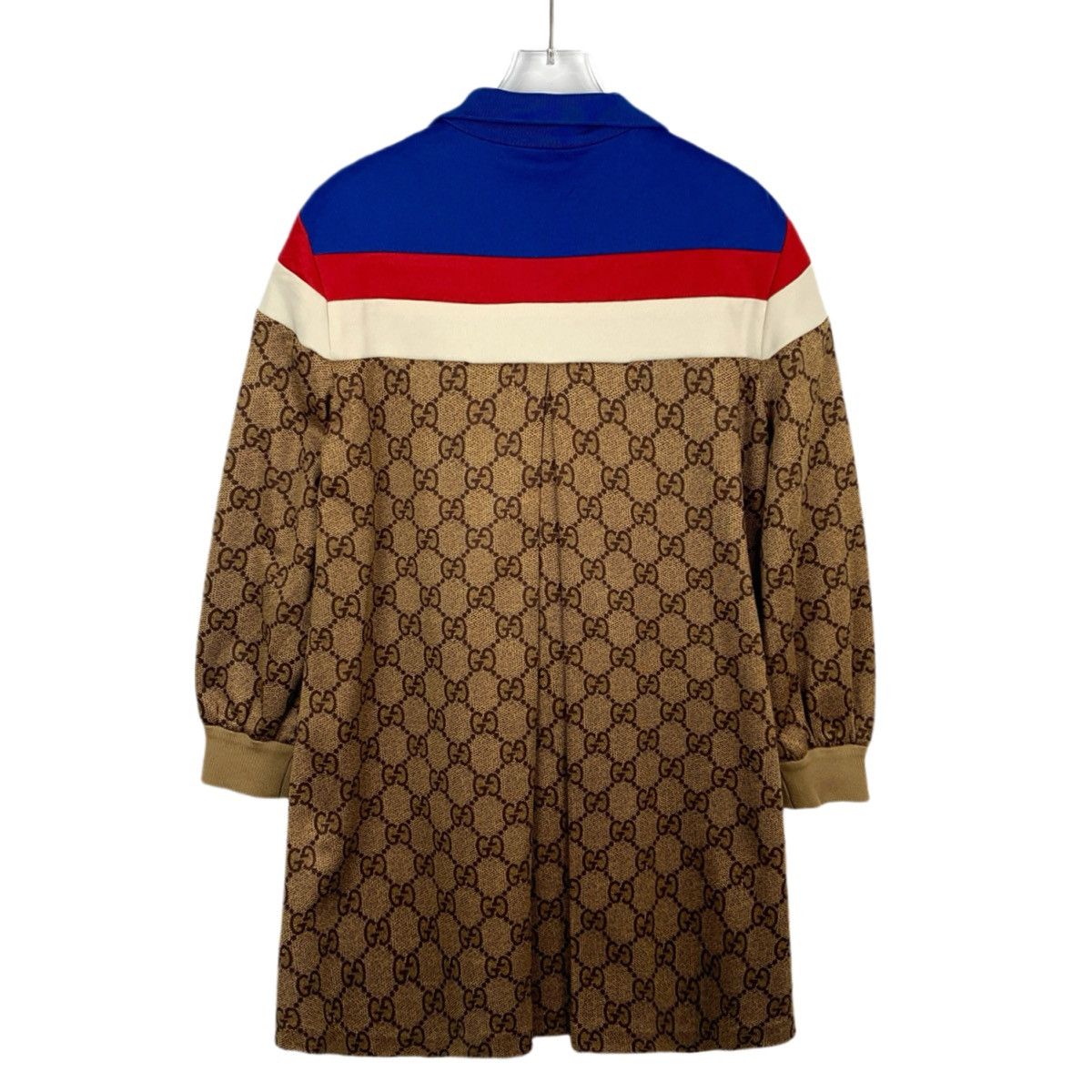 Gucci Gucci All-over Logo Printed Long Sleeve Knitted Dress K26WX Size XS / US 0-2 / IT 36-38 - 2 Thumbnail