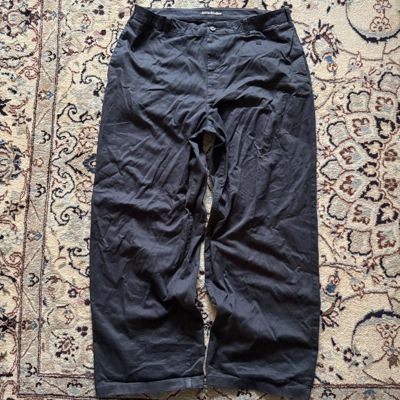Acne Studios Acne Studios baggy / wide leg trouser Size US 40 / EU 56 - 3 Thumbnail