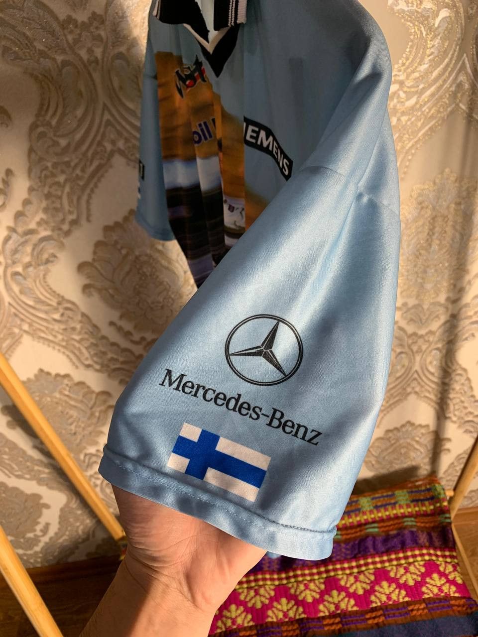 NASCAR Vintage Mercedes Formula 1 Retro T-shirt Racing Y2K 90s Size US S / EU 44-46 / 1 - 4 Thumbnail