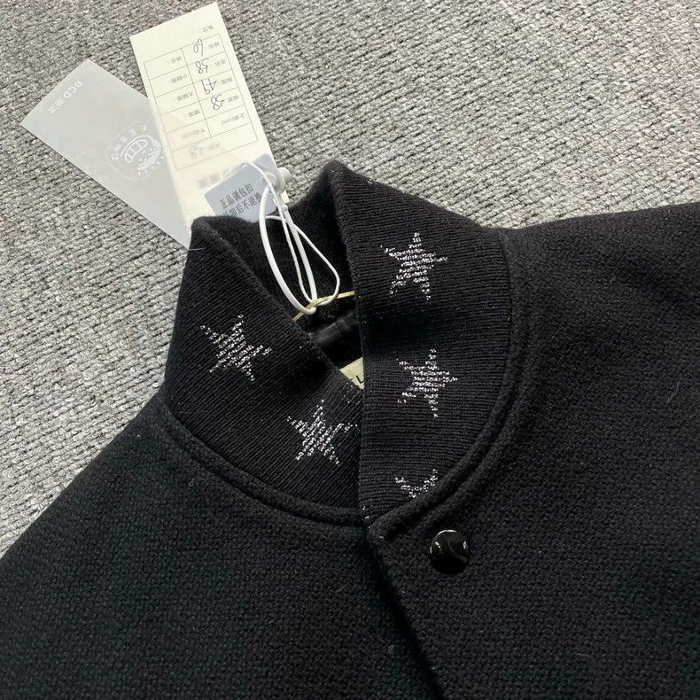 Yves Saint Laurent Saint Laurent Black Star Baseball Jacket-2508 Size US M / EU 48-50 / 2 - 2 Thumbnail