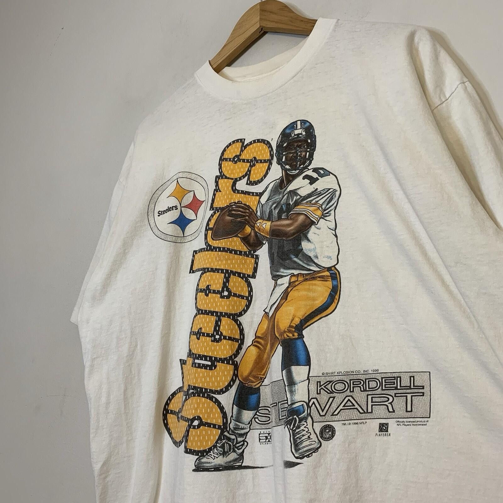NFL Vintage 1996 Pittsburg Steelers Kordell Stewart Size XL Size US XL / EU 56 / 4 - 2 Thumbnail