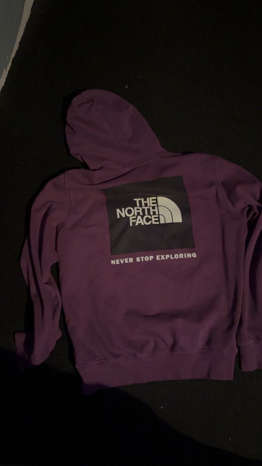 The North Face Purple North Face Hoodie Size M / US 6-8 / IT 42-44 - 2 Thumbnail