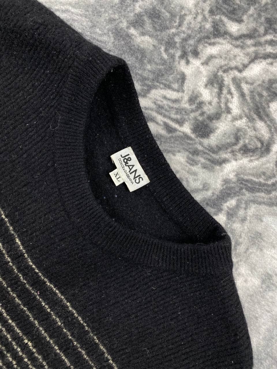 Dolce & Gabbana Vintage J&ANS Dolce & Gabbana Knit Wool Sweater 90s Size US M / EU 48-50 / 2 - 2 Thumbnail