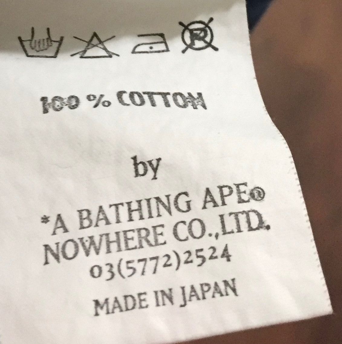 Bape Bape tee shirt Size US M / EU 48-50 / 2 - 6 Thumbnail