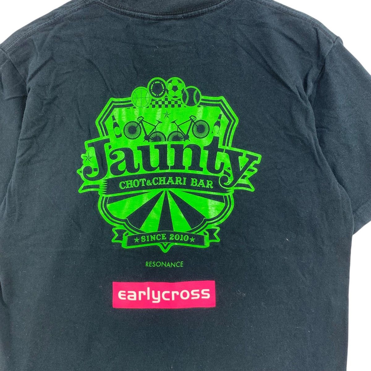 Vintage JAUNTY CHOT & CHARI BAR Resonance Earlycross Tee Shirt Size M / US 6-8 / IT 42-44 - 6 Thumbnail