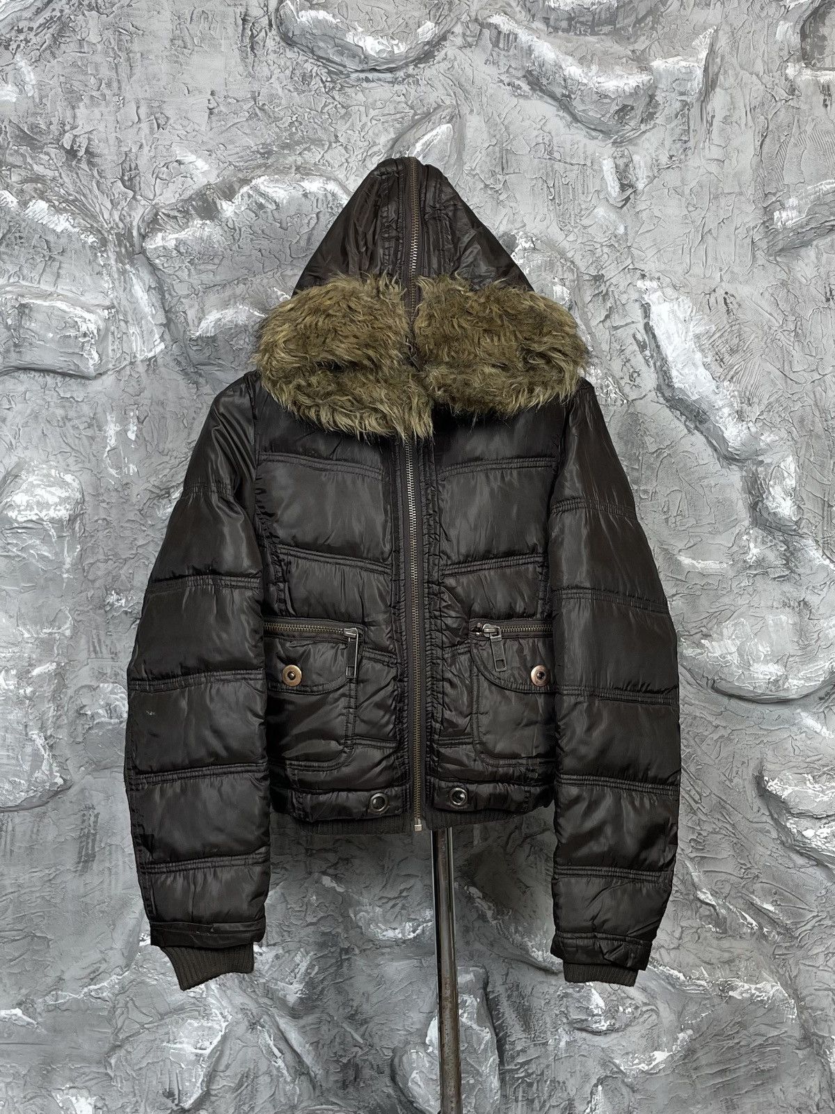 ジャケット・アウター archive BURBERRY gimmick fur coat y2k 322928-42119-BURBERRY-PAISLEY-