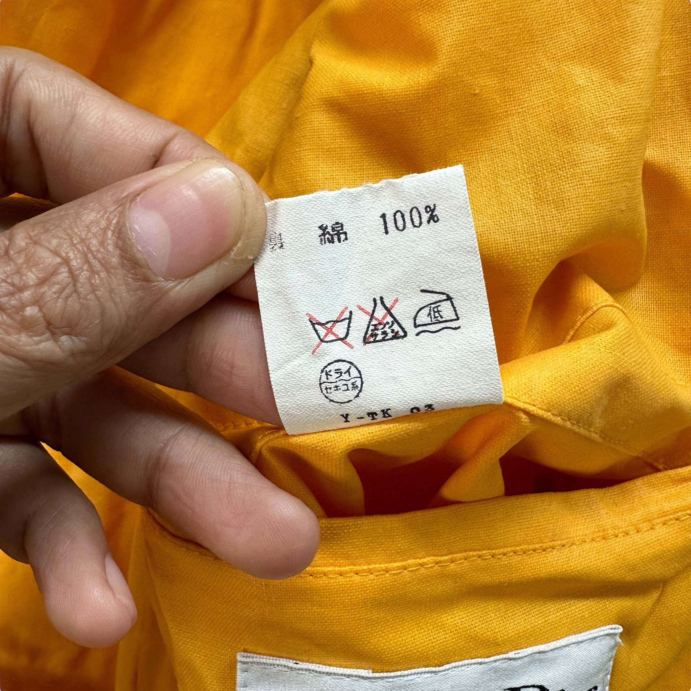 Christian Dior Monsieur Vintage 90's CHRISTIAN DIOR Orange Hooded Jacket #A72-1745 Size US M / EU 48-50 / 2 - 11 Thumbnail
