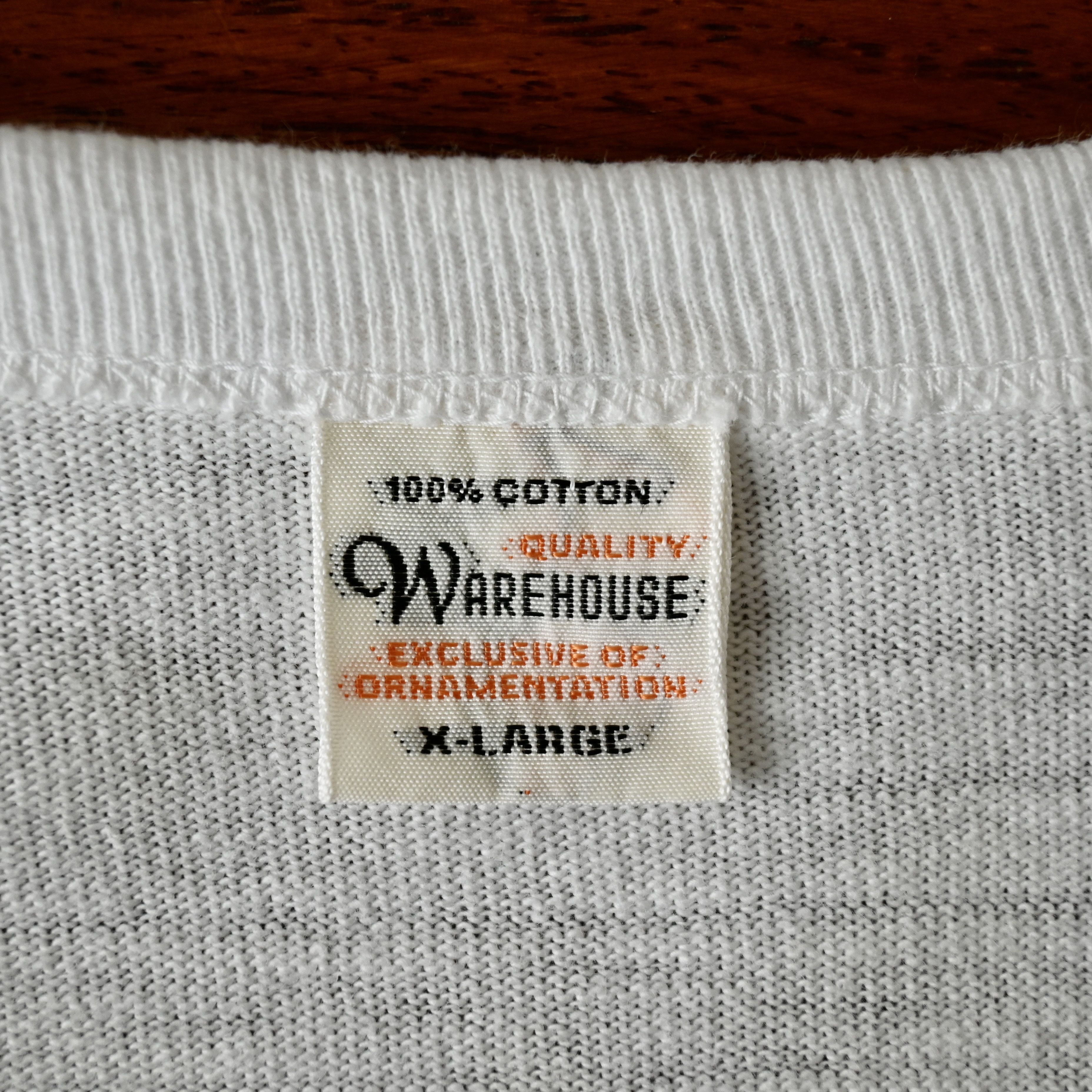 Warehouse Warehouse "shadow border" henley neck t-shirt made in Japan Size US XL / EU 56 / 4 - 12 Thumbnail