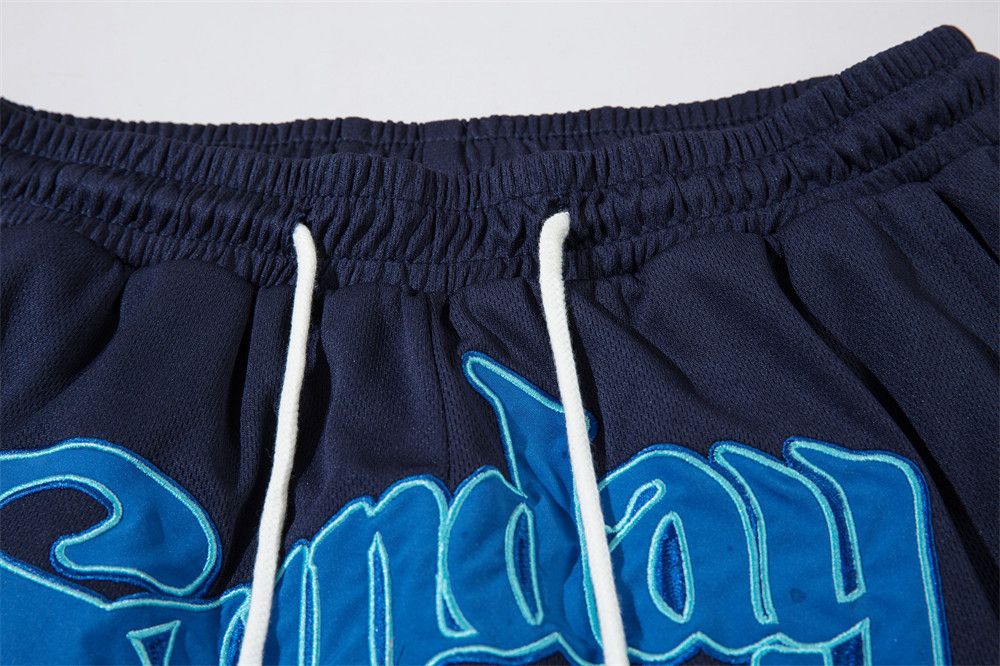 Japanese Brand × Vintage Letter patch embroidery casual trend loose sports shorts Size US 32 / EU 48 - 3 Thumbnail