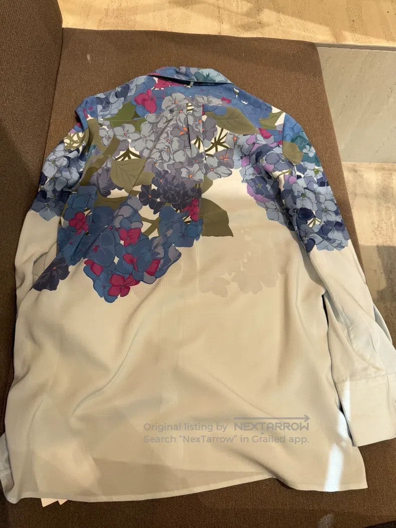 Valentino Valentino Colourful floral silk shirt Size S / US 4 / IT 40 - 5 Thumbnail