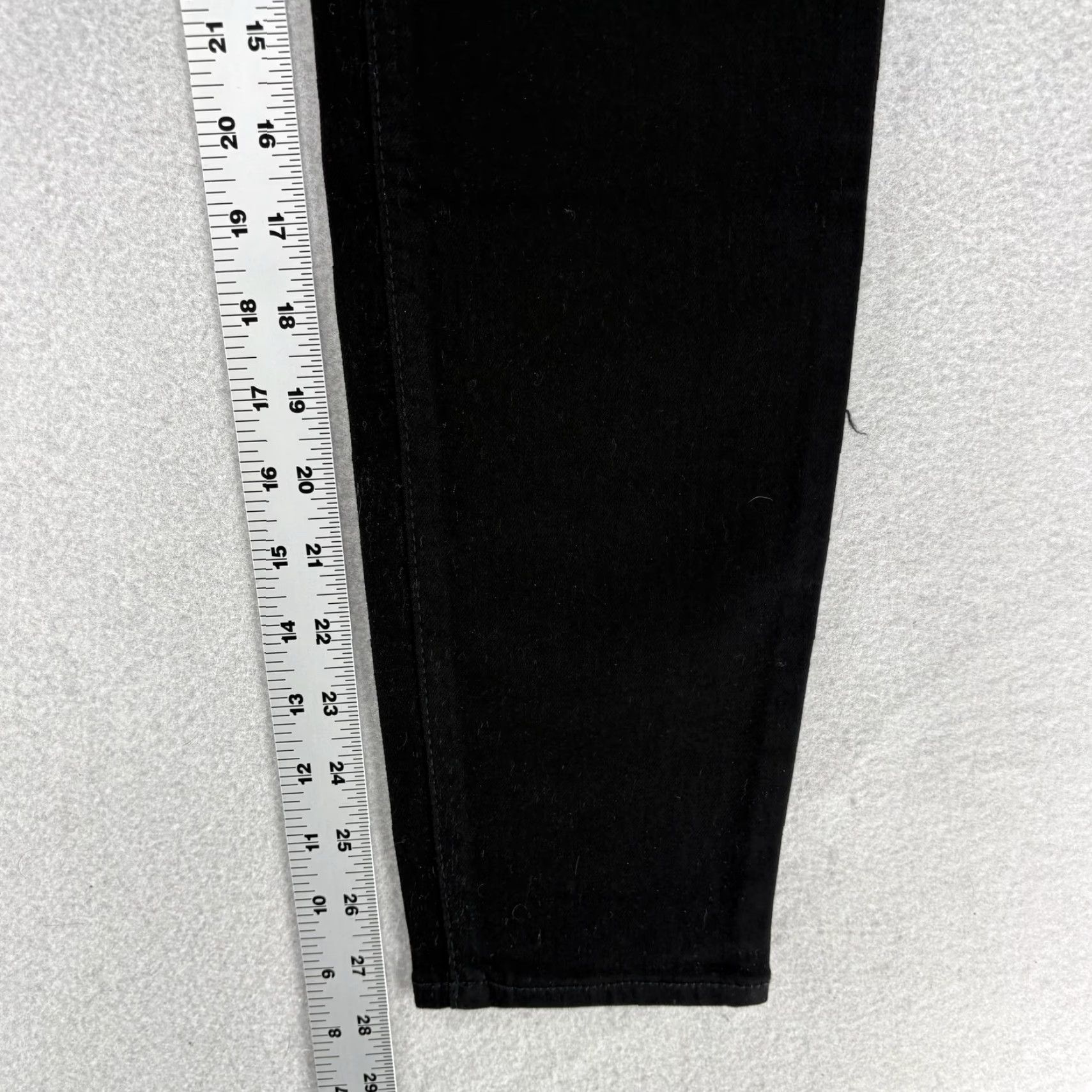 Vintage Westport Jegging Jeans Womens 6 Black High Rise Pull On Stretch Slim 5-Pocket Denim Women Black 6 Jeans) Size 28" / US 6 / IT 42 - 5 Thumbnail
