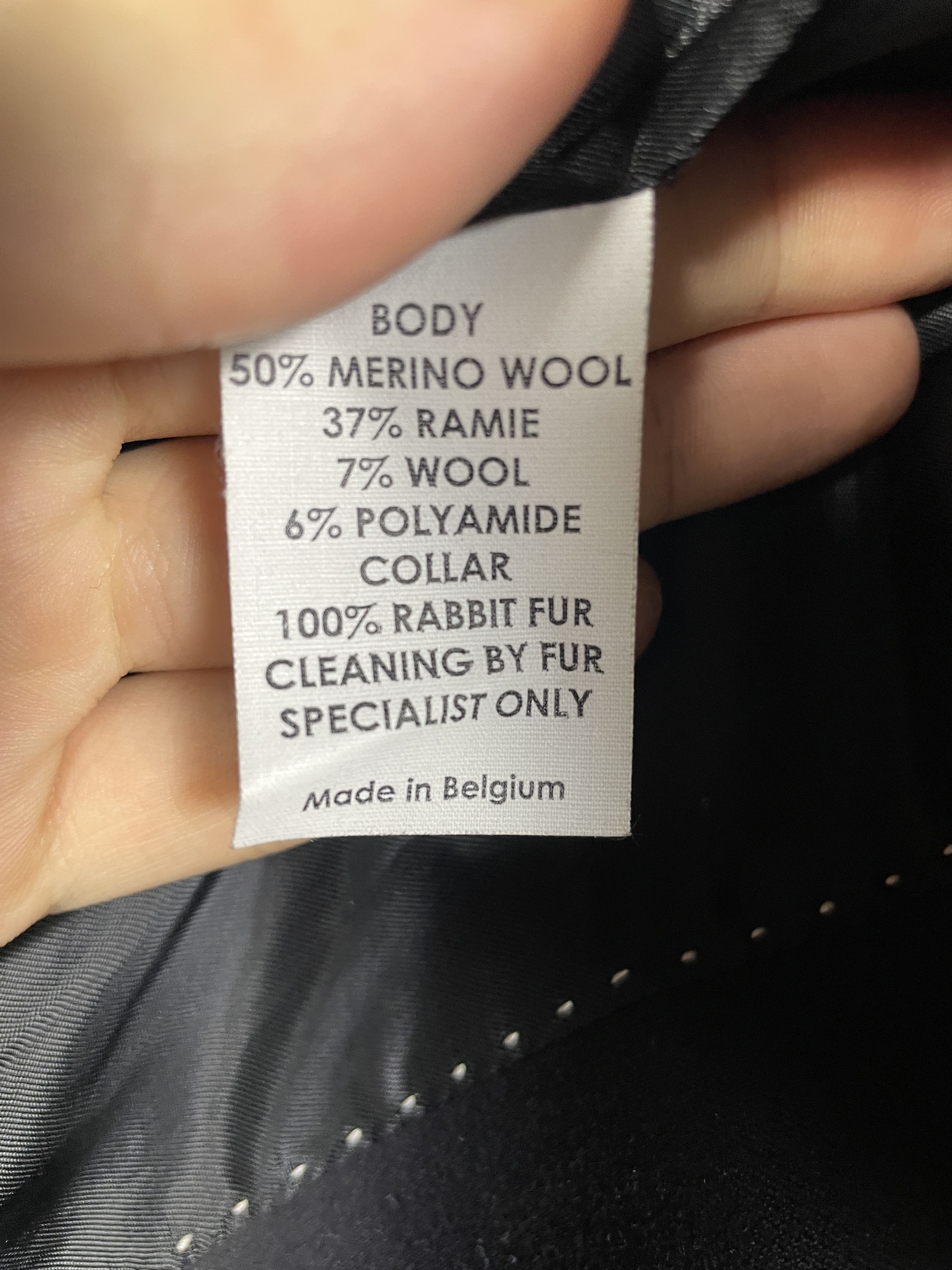 Dries Van Noten Dries Van Noten Brown Wool Coat rabbit fur Size M / US 6-8 / IT 42-44 - 3 Thumbnail