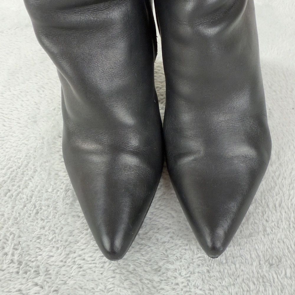 Alexander Wang Alexander Wang Sleek Black Heeled Leather Boots Size 7 US Size US 7 / IT 37 - 8 Thumbnail