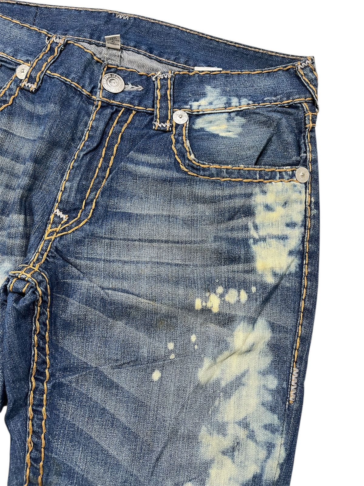 True Religion True Religion Section Straight Acid Flared Jeans Size US 36 / EU 52 - 6 Thumbnail