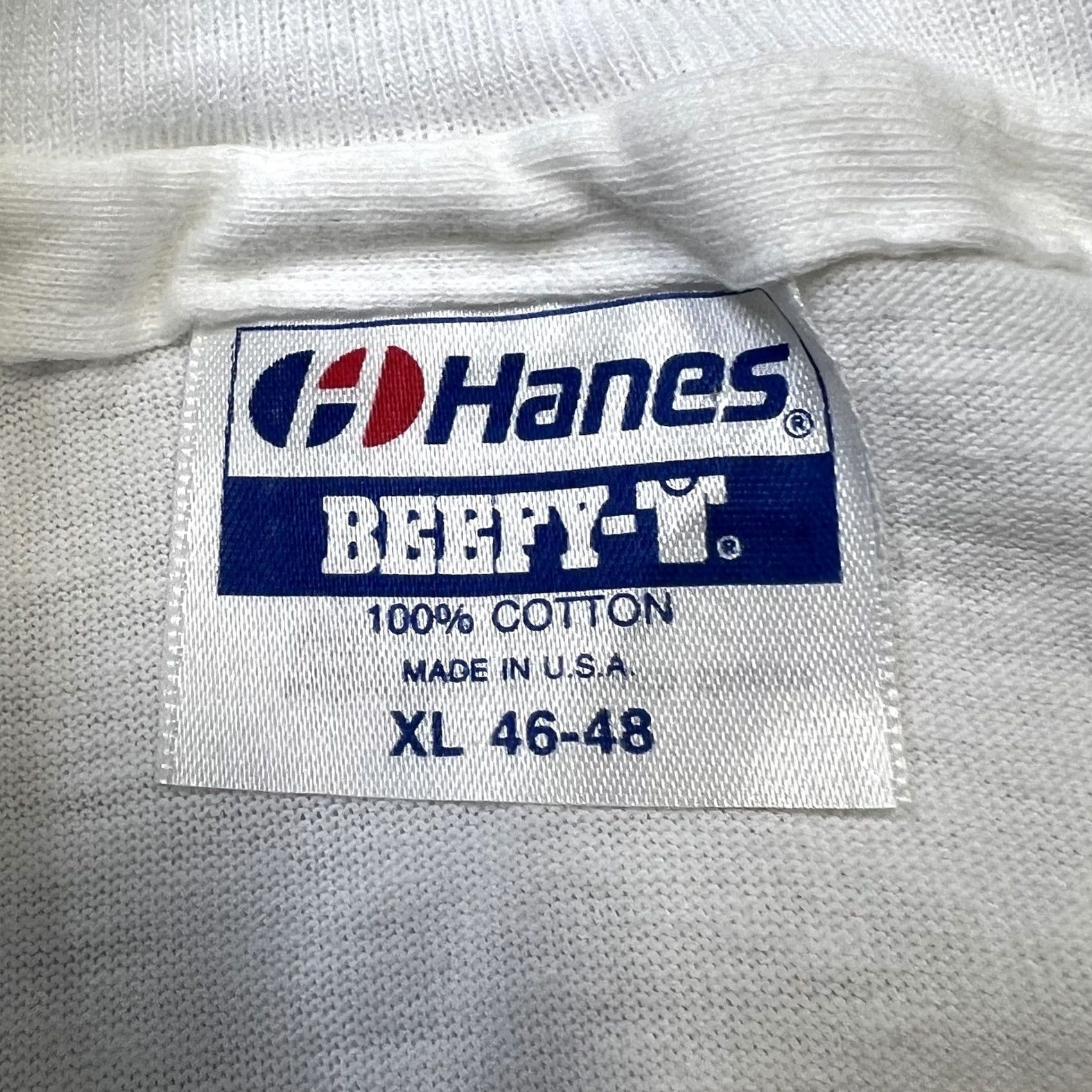 Roots VINTAGE Hires Root Beer T Shirt Mens XL Graphic Print Self Stitch 80s 90s Hanes Beefy-T White Cotton Crew Neck Short Sleeve Size US XL / EU 56 / 4 - 7 Thumbnail
