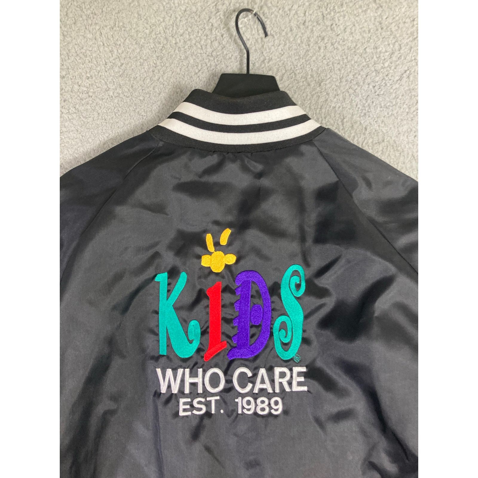 Vintage Vintage Kids Who Care Musical Theatre Jacket Black Size L Size US L / EU 52-54 / 3 - 4 Thumbnail