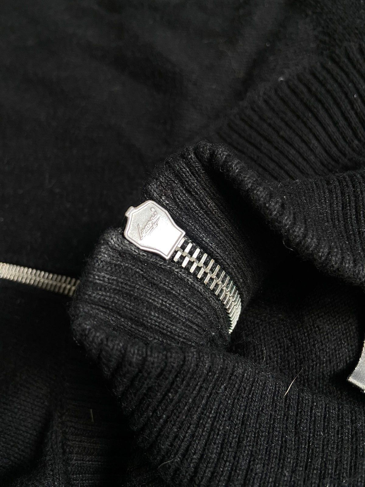 Dior Dior Homme Black Zip-Up Turtleneck Size US L / EU 52-54 / 3 - 5 Thumbnail