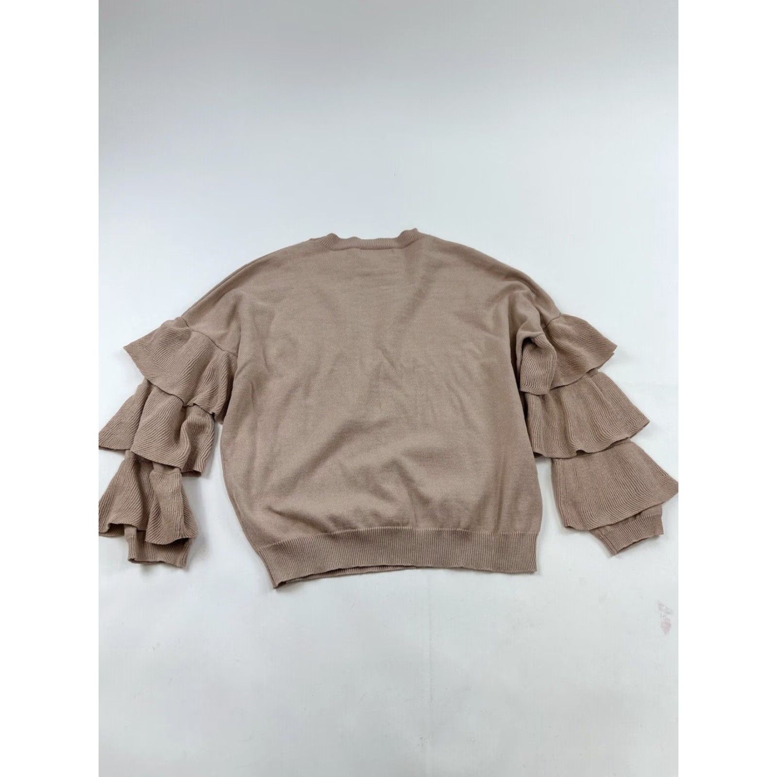 Anthropologie Anthropologie John + Jenn Pink Bell Sleeve Sweater Women's Small Size S / US 4 / IT 40 - 2 Thumbnail