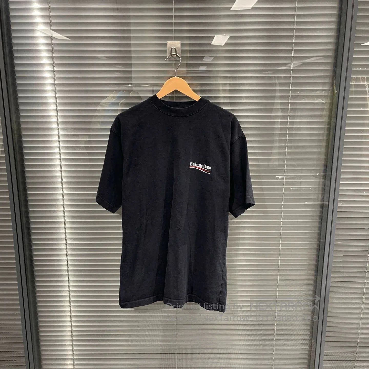 Balenciaga Black Short Sleeve T-Shirt. Size US S / EU 44-46 / 1 - 1 Thumbnail