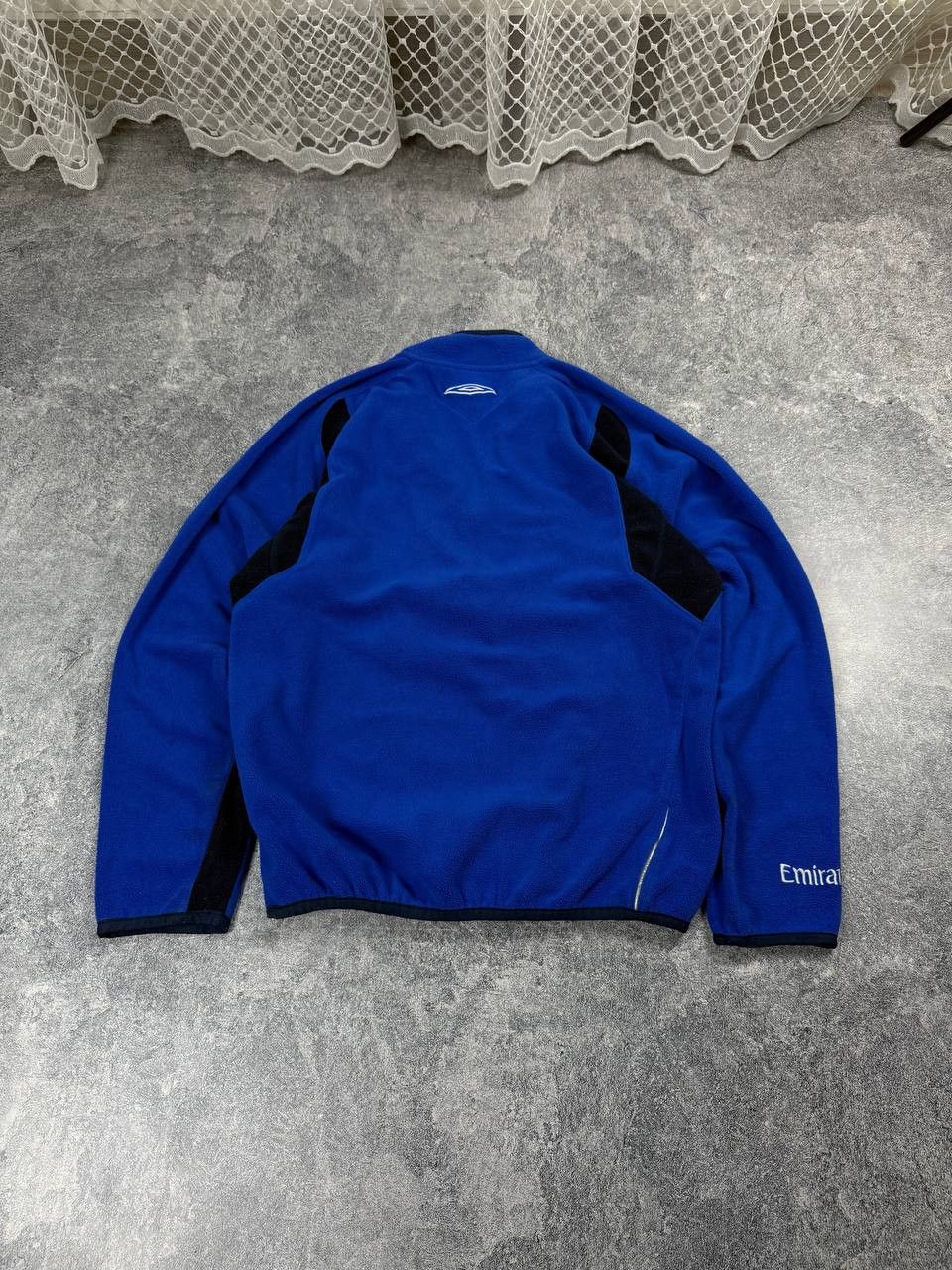 Umbro 90s Umbro Chelsea Fleece 1/3 zip Jacket Size US S / EU 44-46 / 1 - 7 Thumbnail