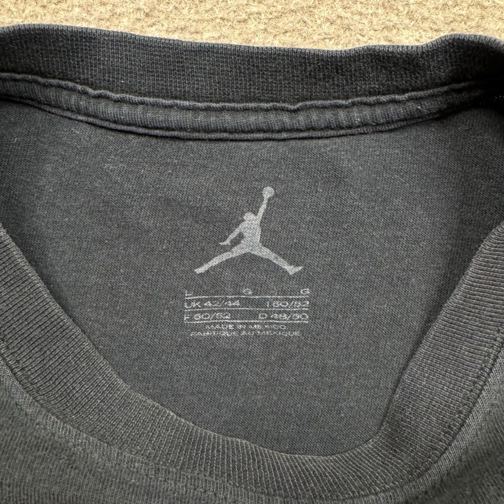 Jordan Brand Jordan Graphic T Shirt Men's L Black Jumpman 23 Short Sleeve Basketball Tee Size US L / EU 52-54 / 3 - 2 Thumbnail