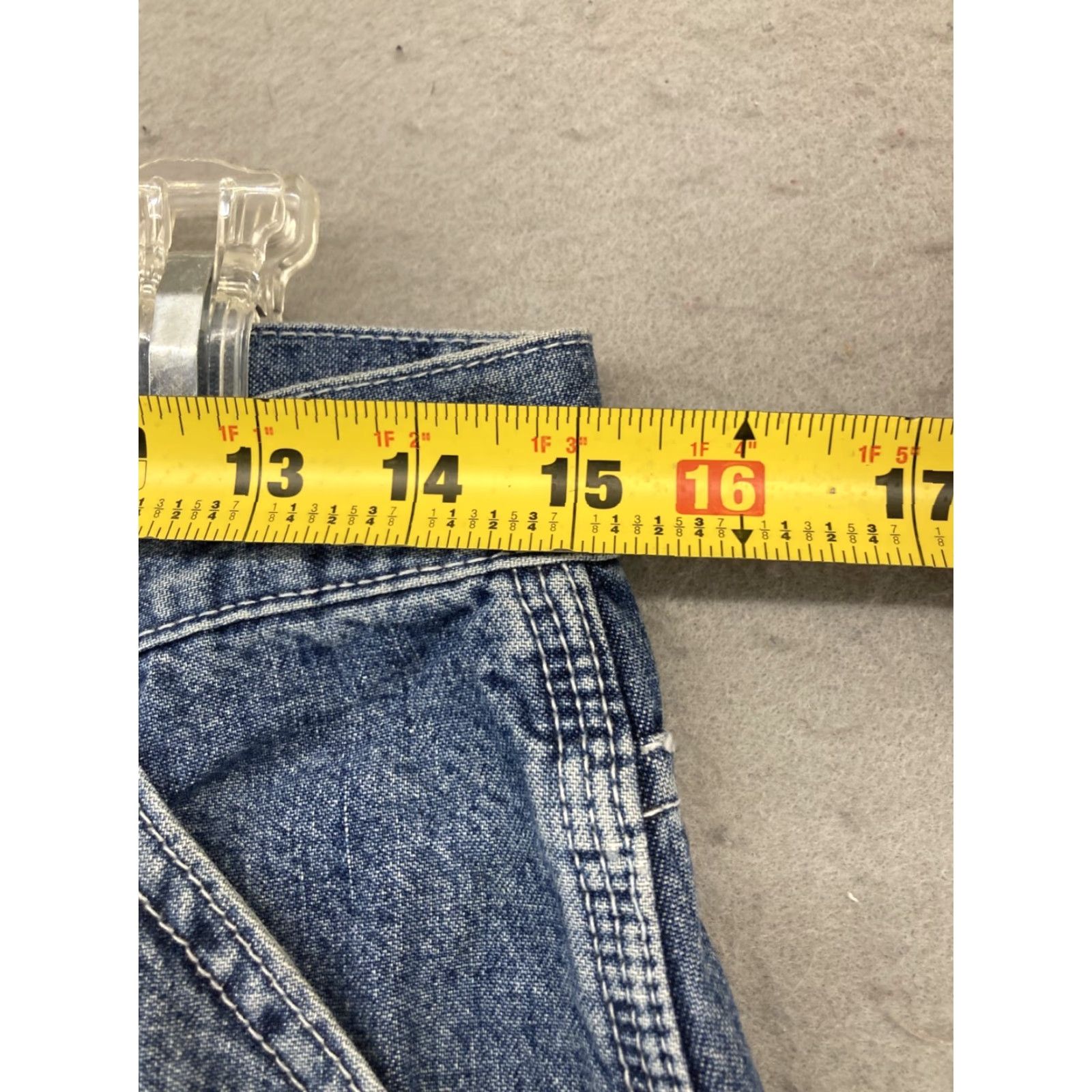 Tommy Hilfiger Vintage Tommy Hilfiger Women's Blue Denim High-Rise Wide Leg Jeans 90s Y2K Hip Hop Size 30" / US 8 / IT 44 - 3 Thumbnail