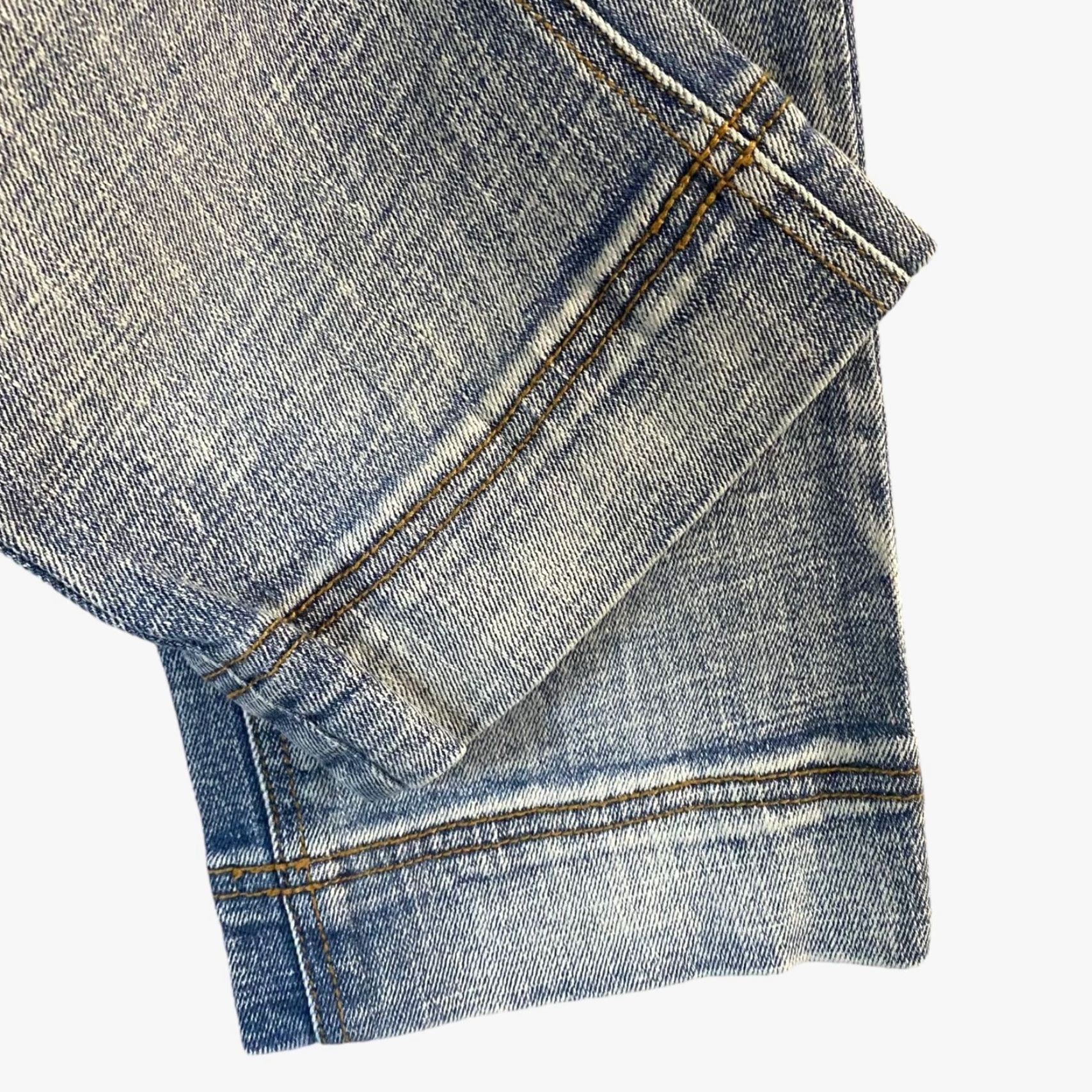 Denime VINTAGE Y2K Mudd Low-Rise Capri Jeans Denim Blue Light Wash Rhinestone Stretch Womens 7 Capri Jeans Blue Rhinestone Pockets 5-Pocket Size 28" / US 6 / IT 42 - 7 Thumbnail