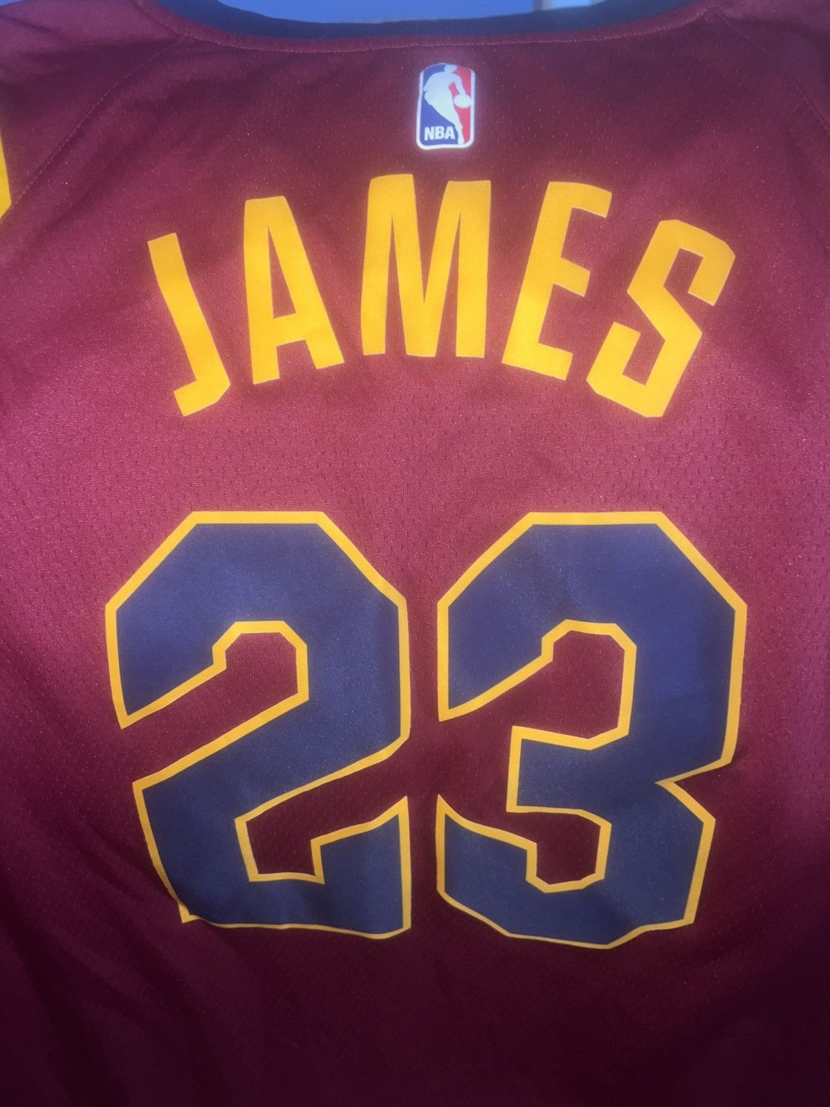 Nike Nike NBA Dri-Fit Cleveland Cavaliers #23 LeBron James Jersey Size US XXL / EU 58 / 5 - 6 Thumbnail