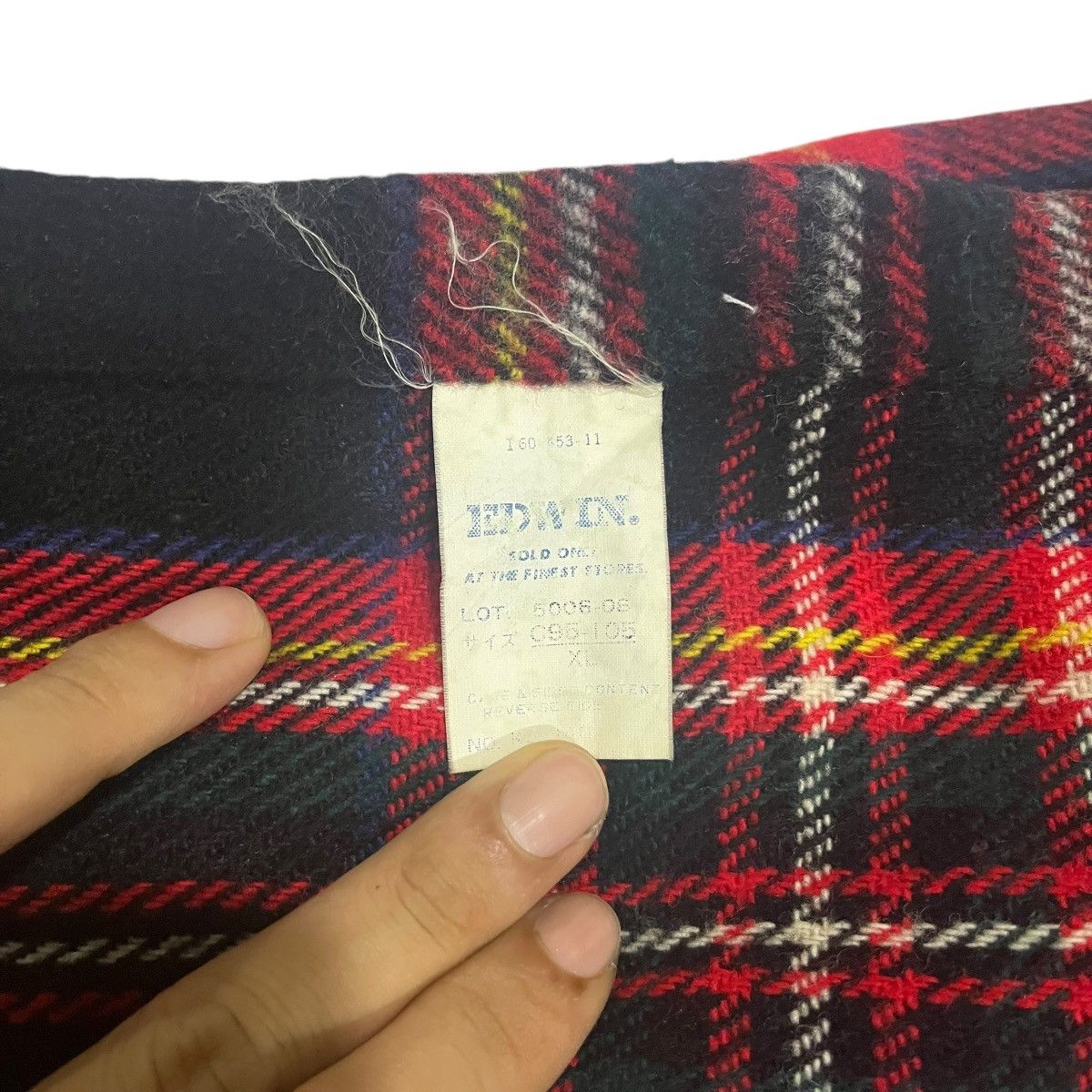 Edwin VINTAGE PLAID EDWIN FLANNEL SHIRT Size US XL / EU 56 / 4 - 5 Thumbnail
