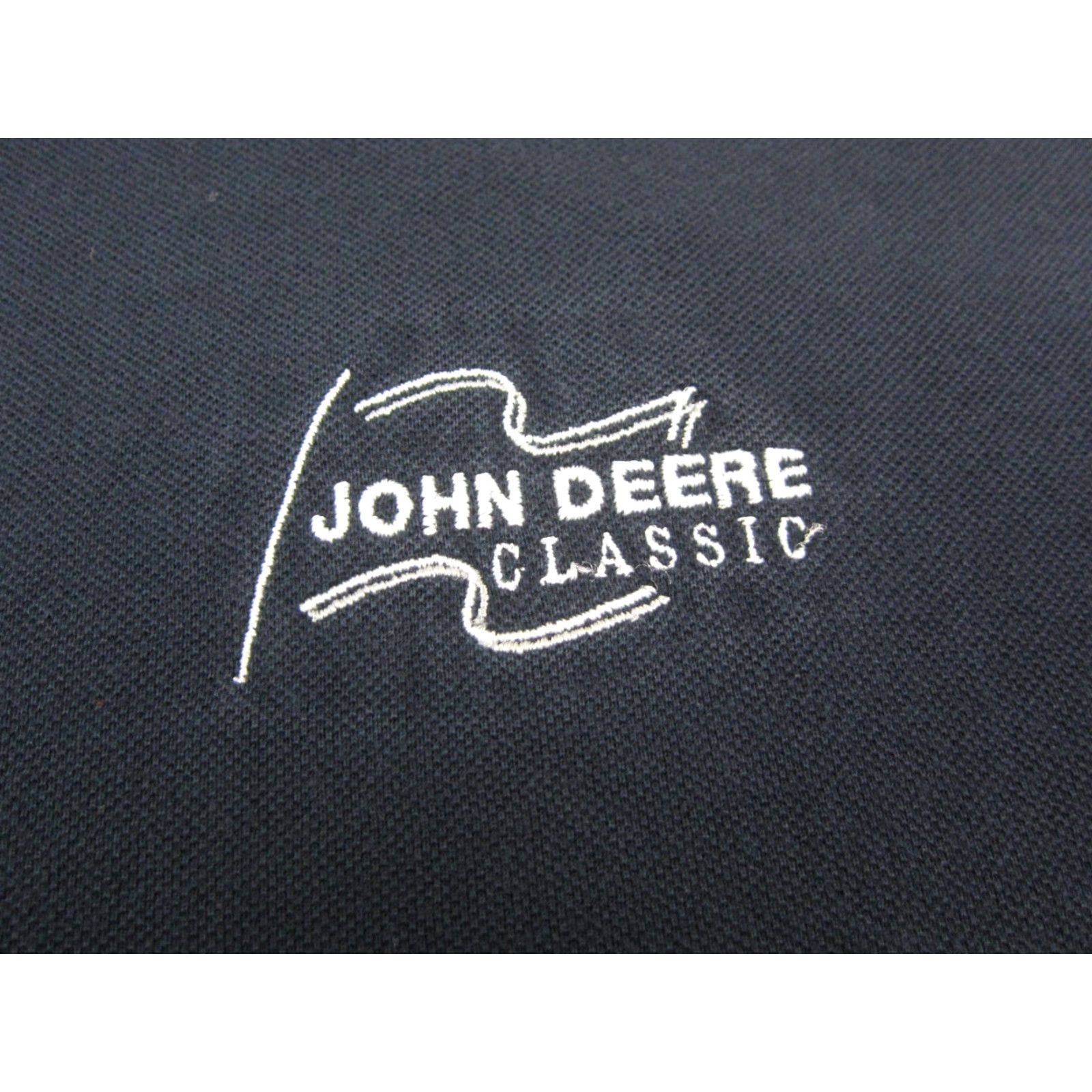 John Deere VINTAGE John Deere Polo Shirt Mens 2XL Blue Polo Shirt 2XL Blue Golf Classic 70s 80s 90s Mens Size US XXL / EU 58 / 5 - 5 Thumbnail